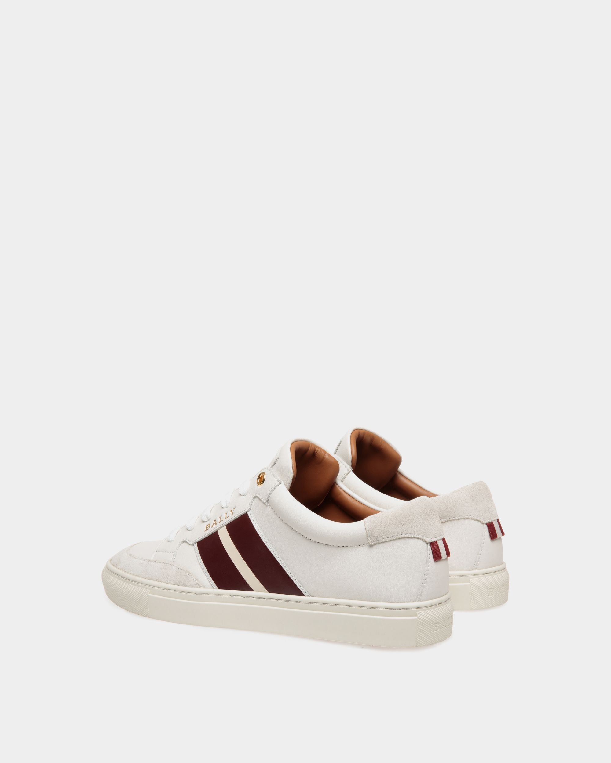 Sneaker In White  Leather - Femme - Bally - 03