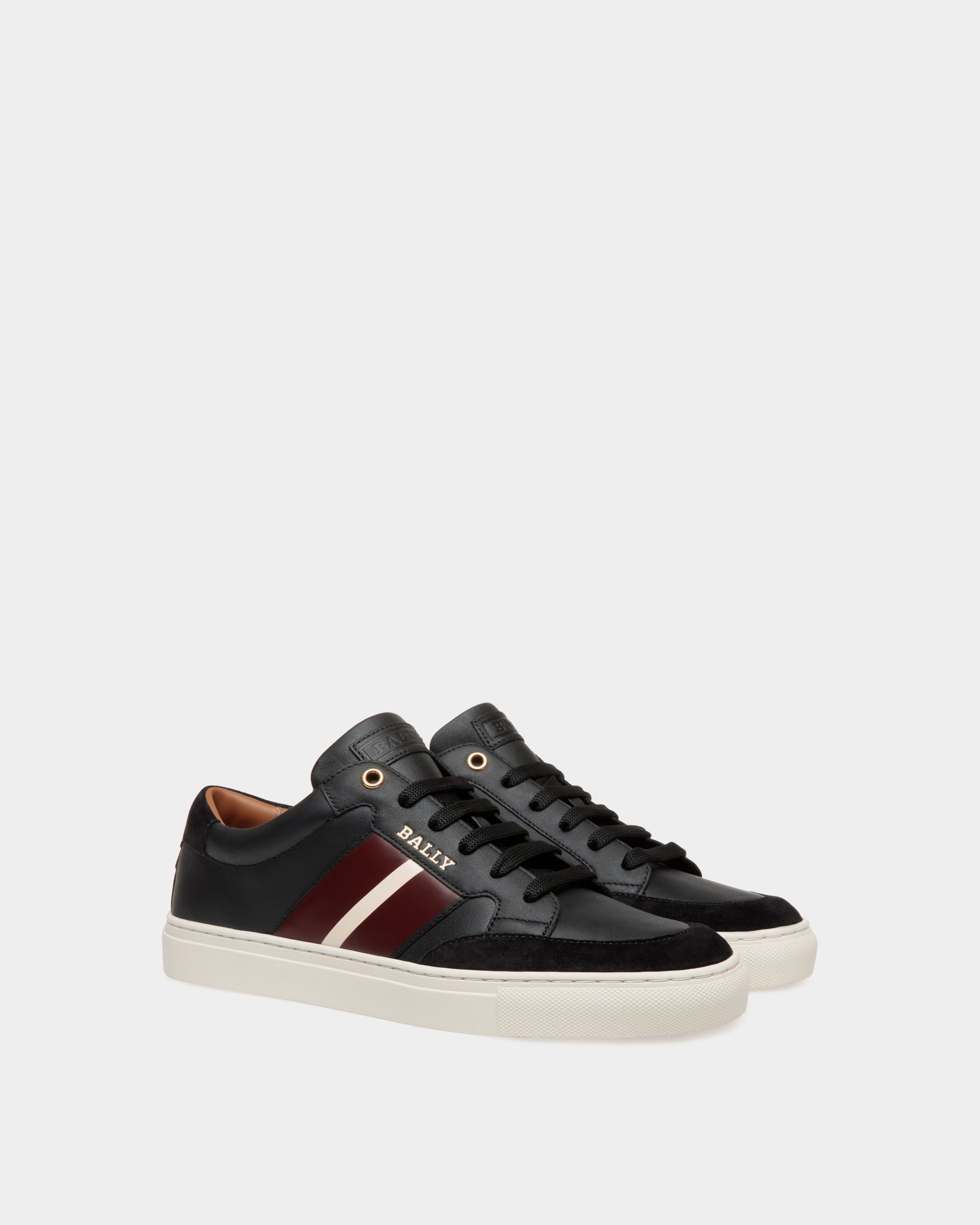 Sneaker In Black  Leather - Damen - Bally - 02