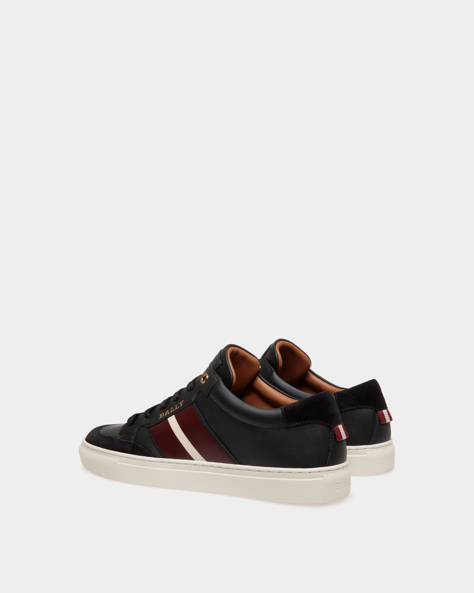 Sneaker In Black  Leather - Damen - Bally - 03