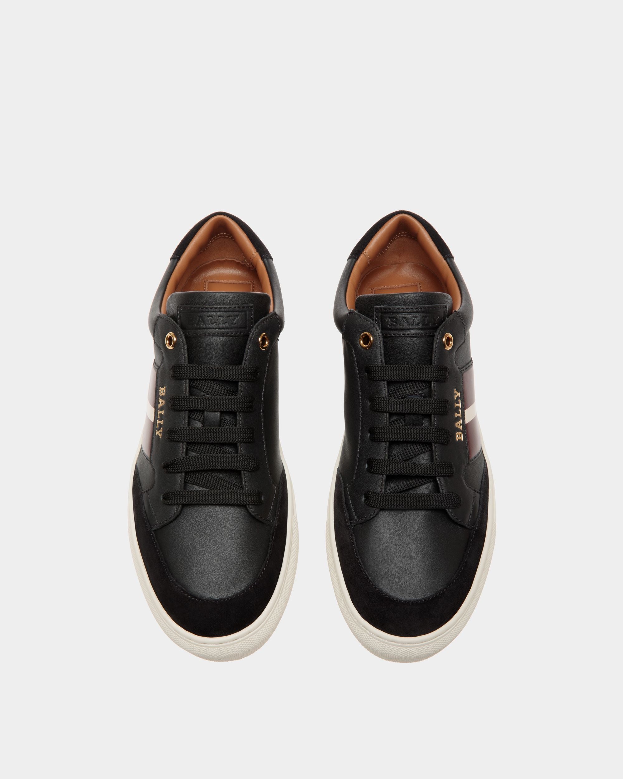 Sneaker In Black  Leather - Damen - Bally - 04