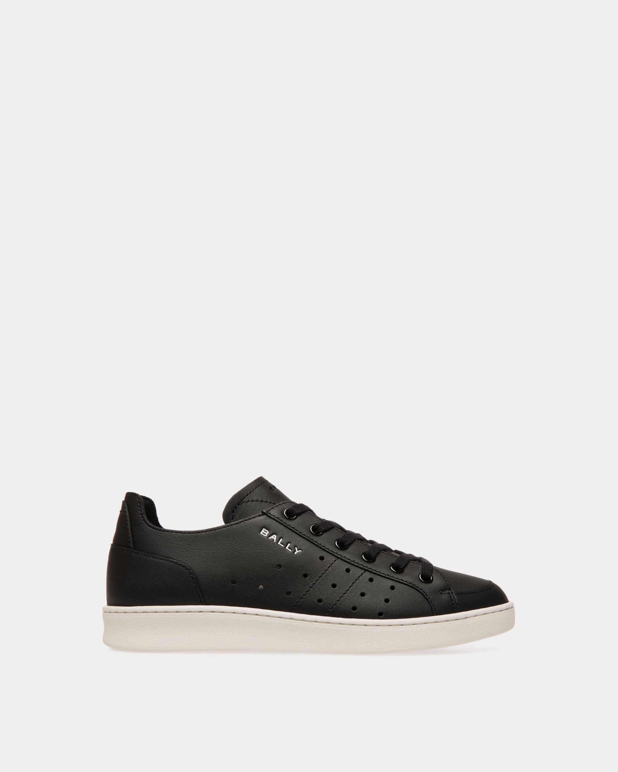 Sneakers Tennis Aus Leder In Schwarz - Damen - Bally - 01