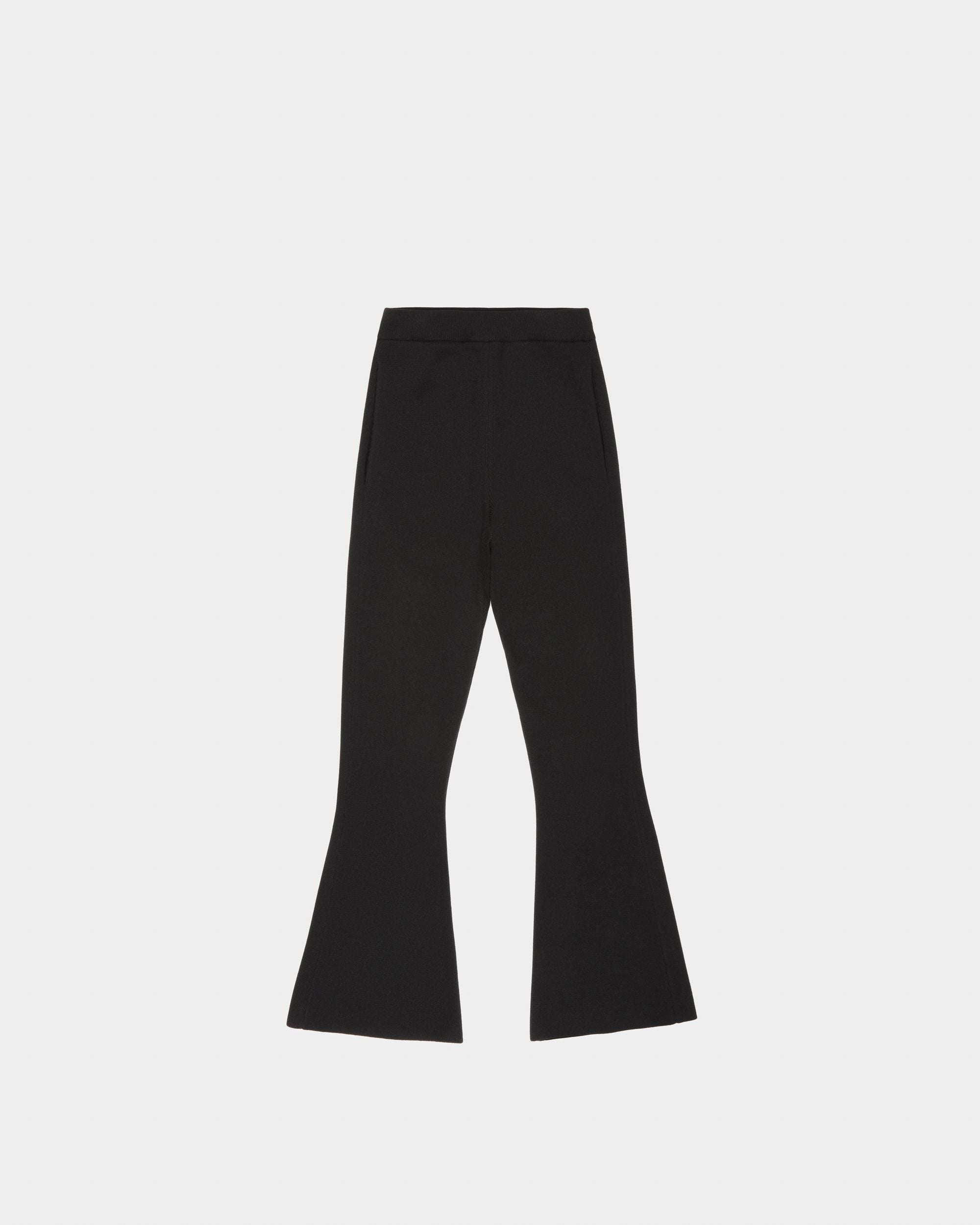 Hose Aus Schwarzer Wolle Und Seide - Damen - Bally - 04
