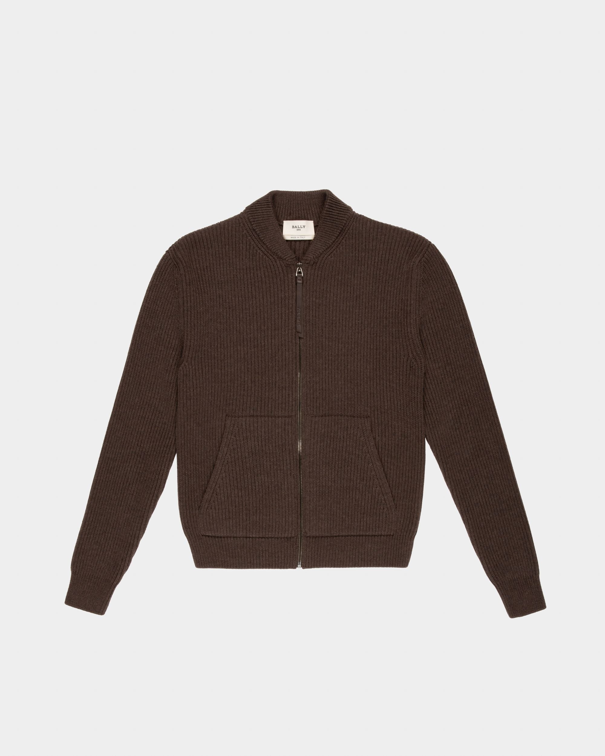 Jacke Aus Militärgrüner Wolle - Damen - Bally - 05
