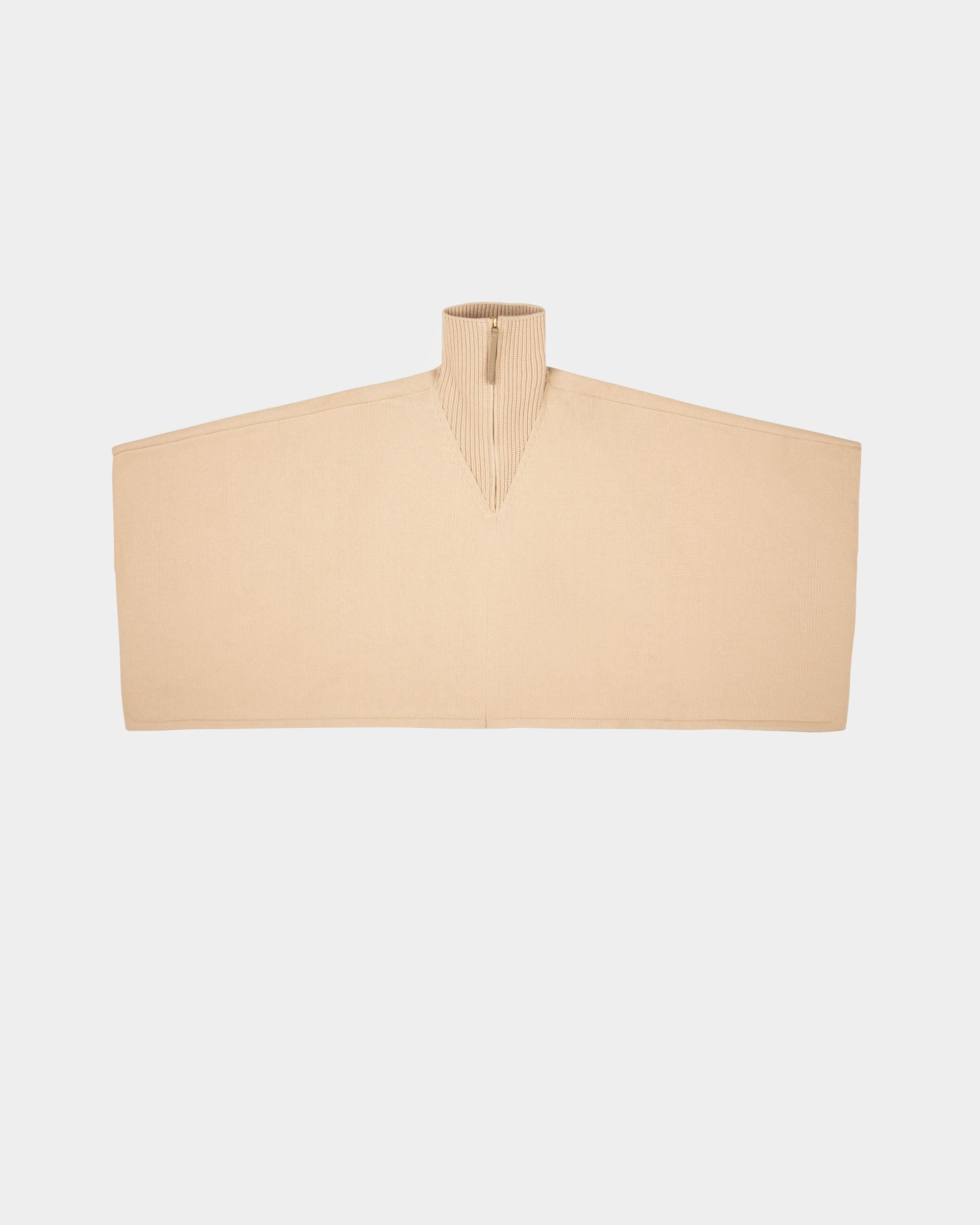 Oberbekleidung Aus Hellbrauner Wolle Und Kaschmir - Damen - Bally - 02