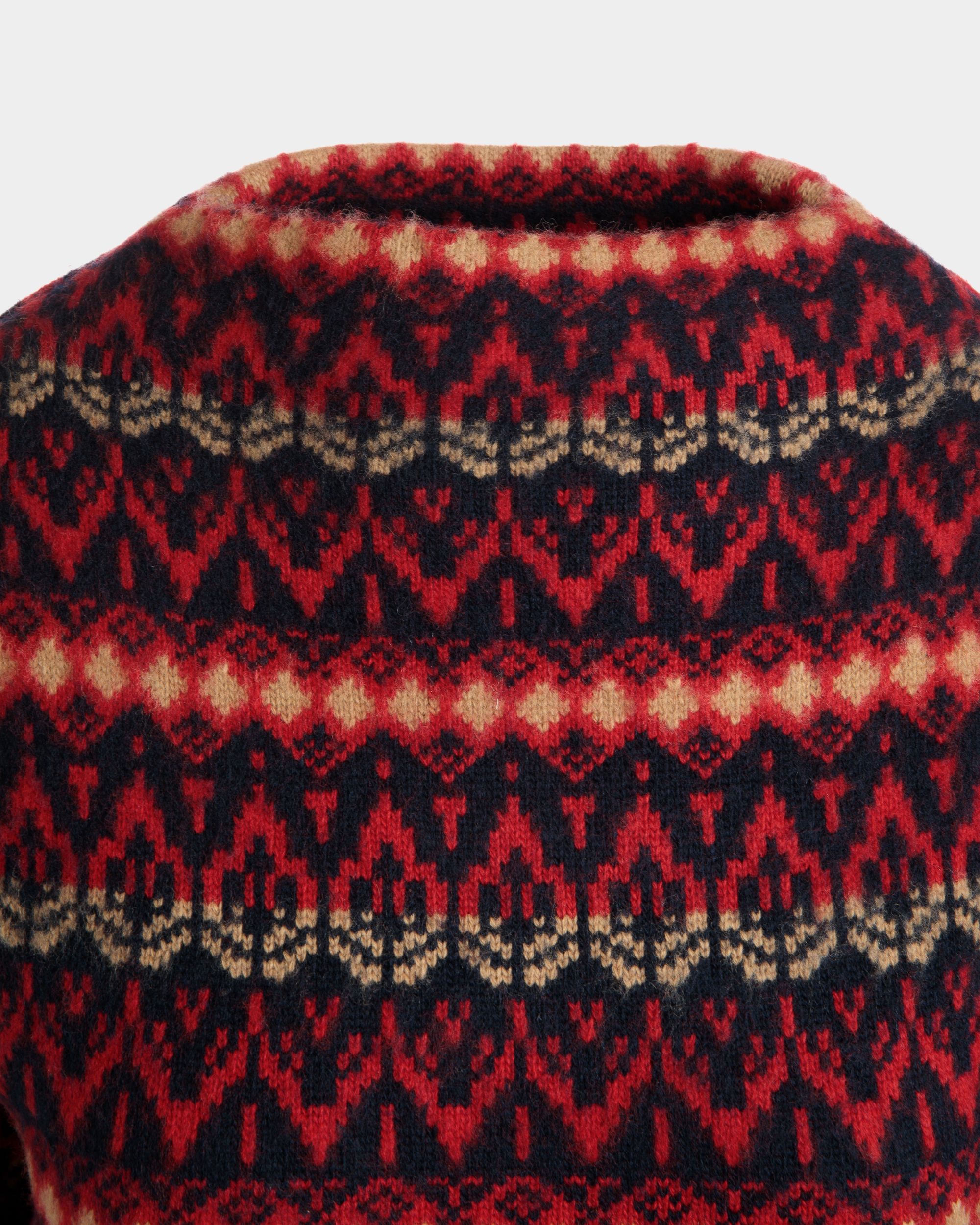 Haut En Maille De Laine Multicolore - Femme - Bally - 04