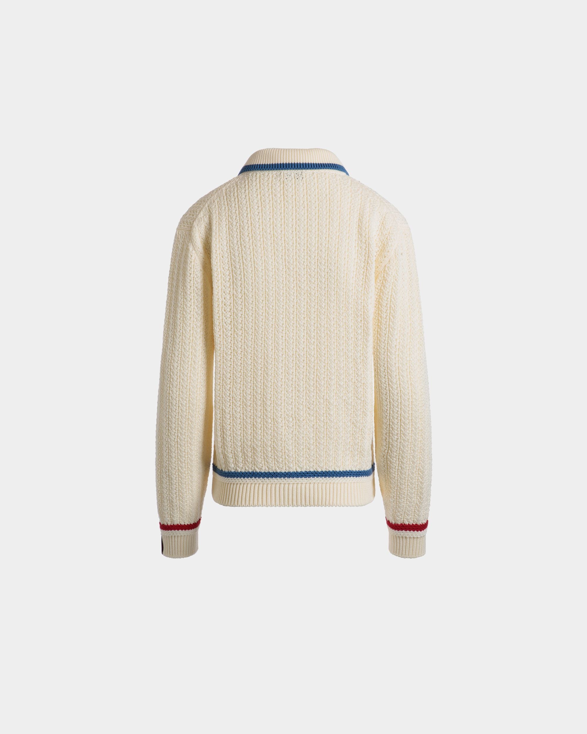 Cardigan En Coton Ivoire - Femme - Bally - 07