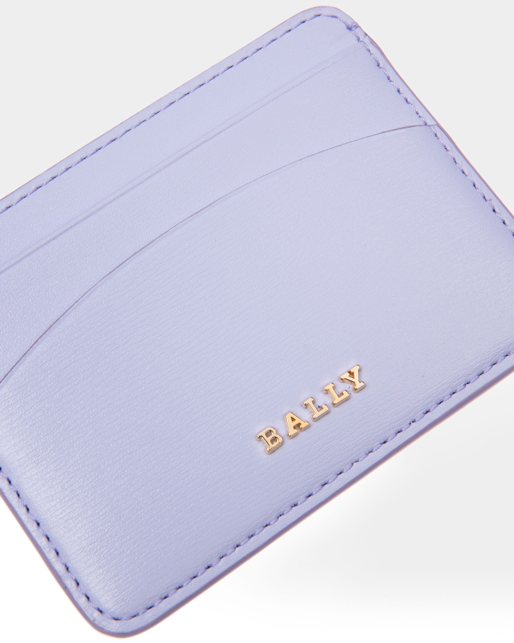 Lexye Kartenetui Aus Fliederfarbenem Leder - Damen - Bally - 04