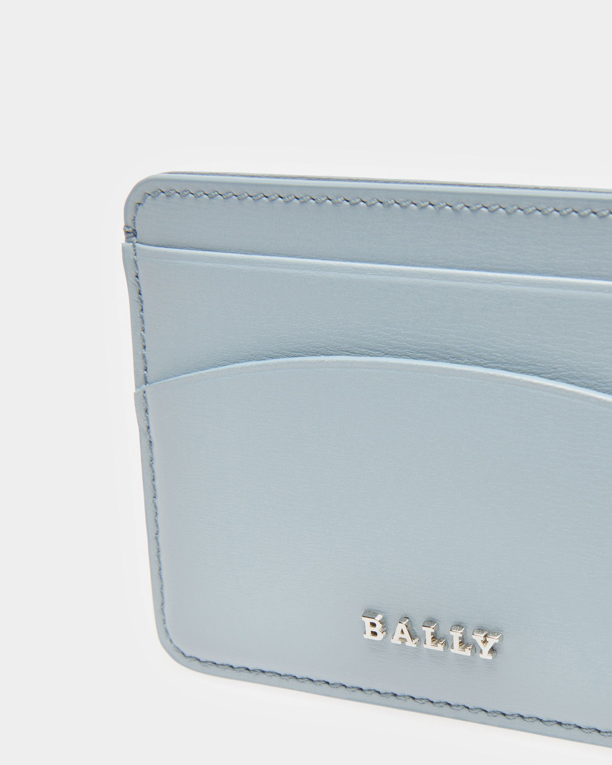 Lexye Kartenetui Aus Leder In Hellblau - Damen - Bally - 04