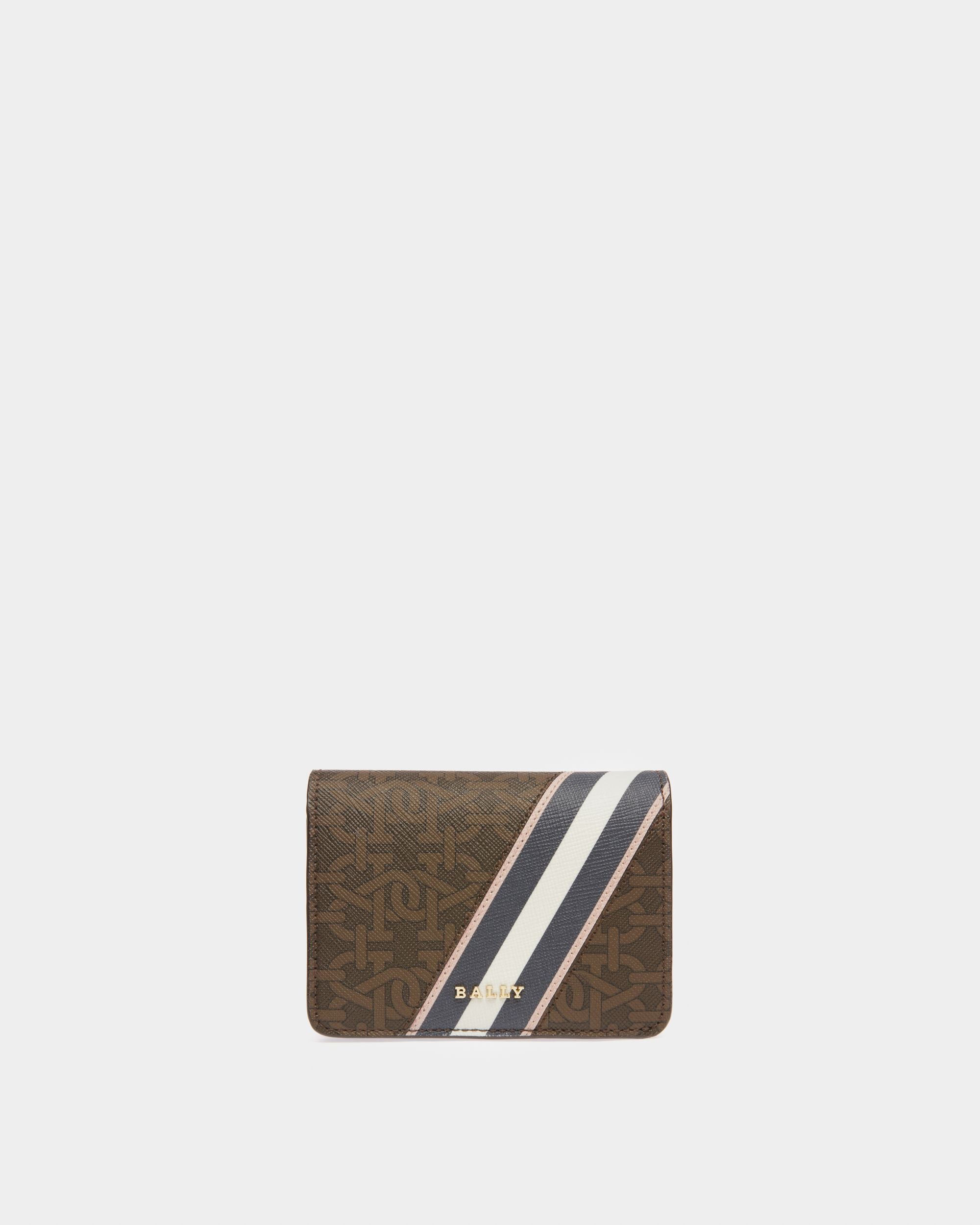 Lettes Kartenetui Aus Braunem Tpu - Damen - Bally - 01