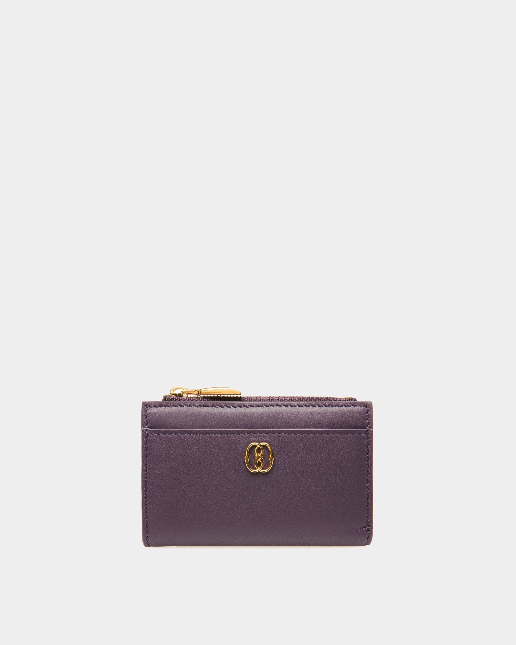 Emblem Geldbörse Aus Leder in Orchidee - Damen - Bally - 01