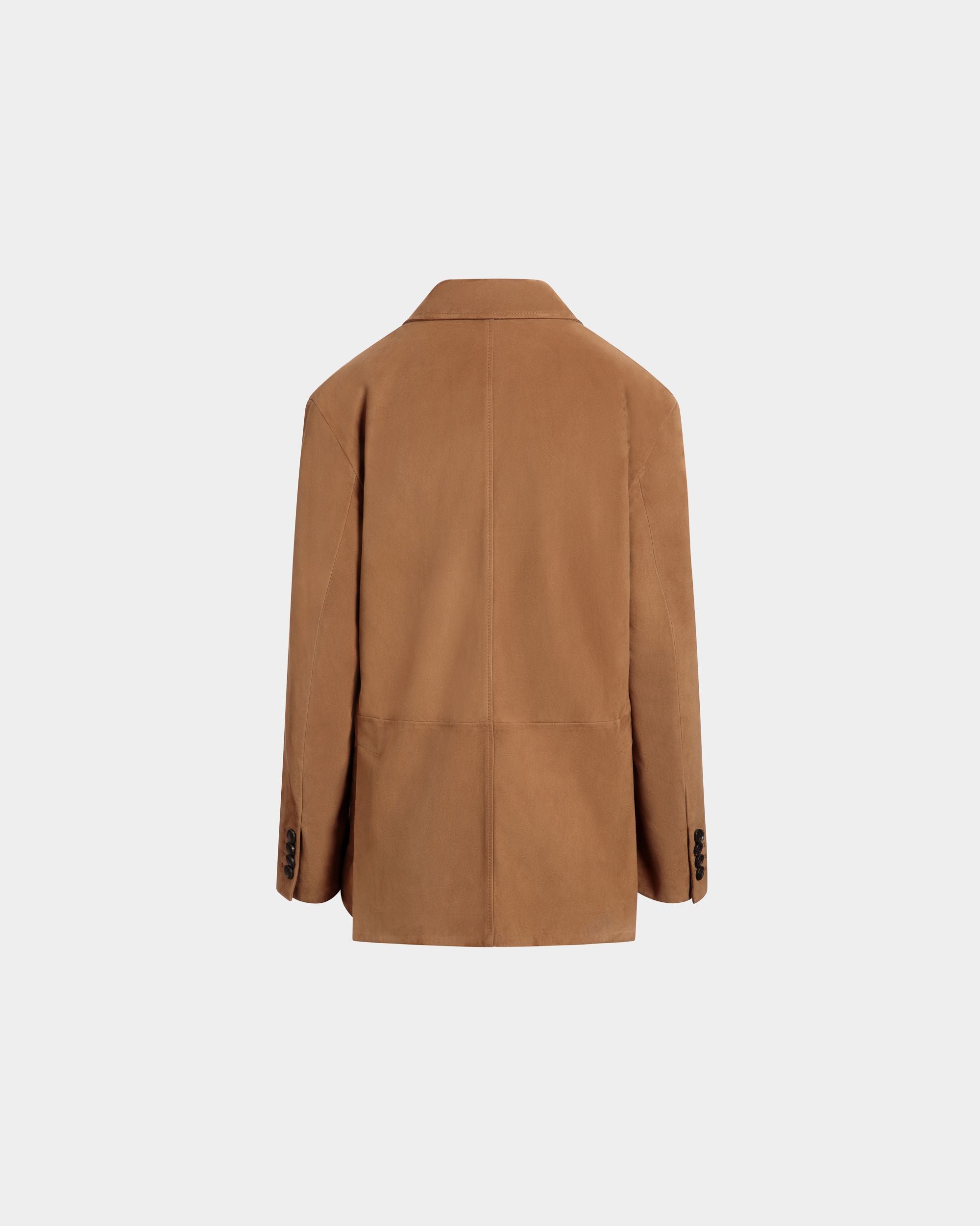 Blazer in Brown Suede - Women's - Bally - 05