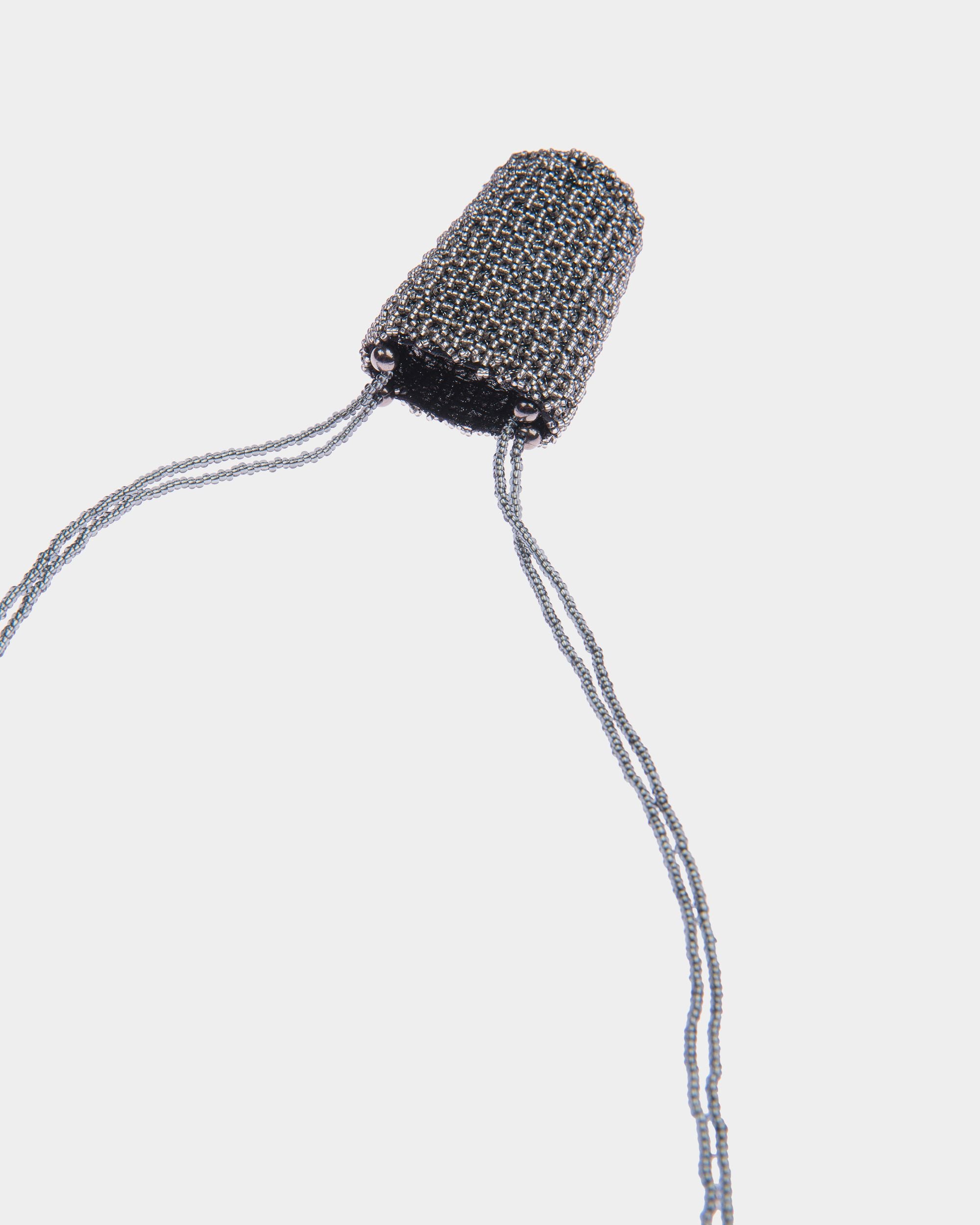 Beads Necklace in Silver Beads - Women's - Bally - 03