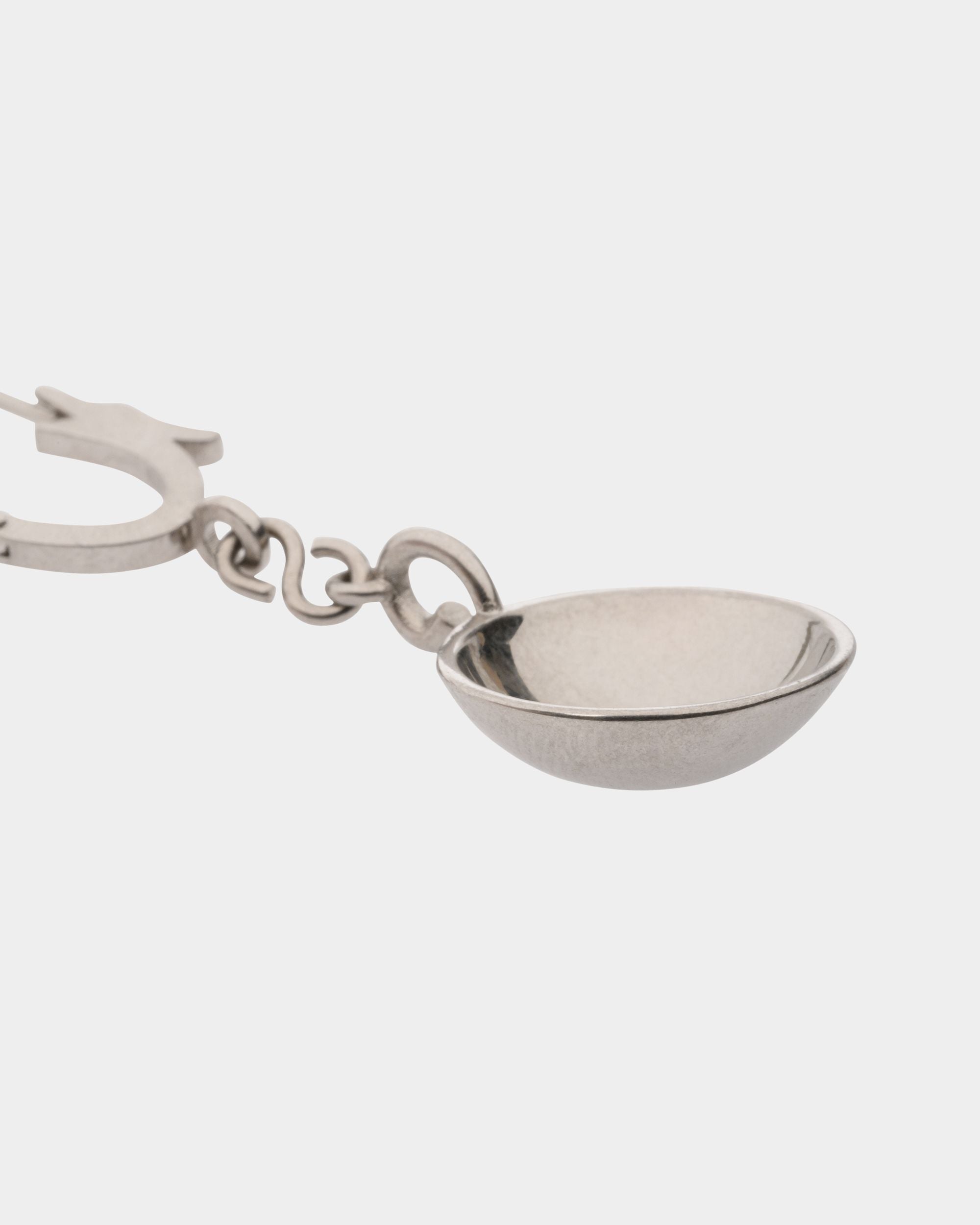 Swissness-Ohrringe Aus Silberfarbenem Ecobrass - Damen - Bally - 02