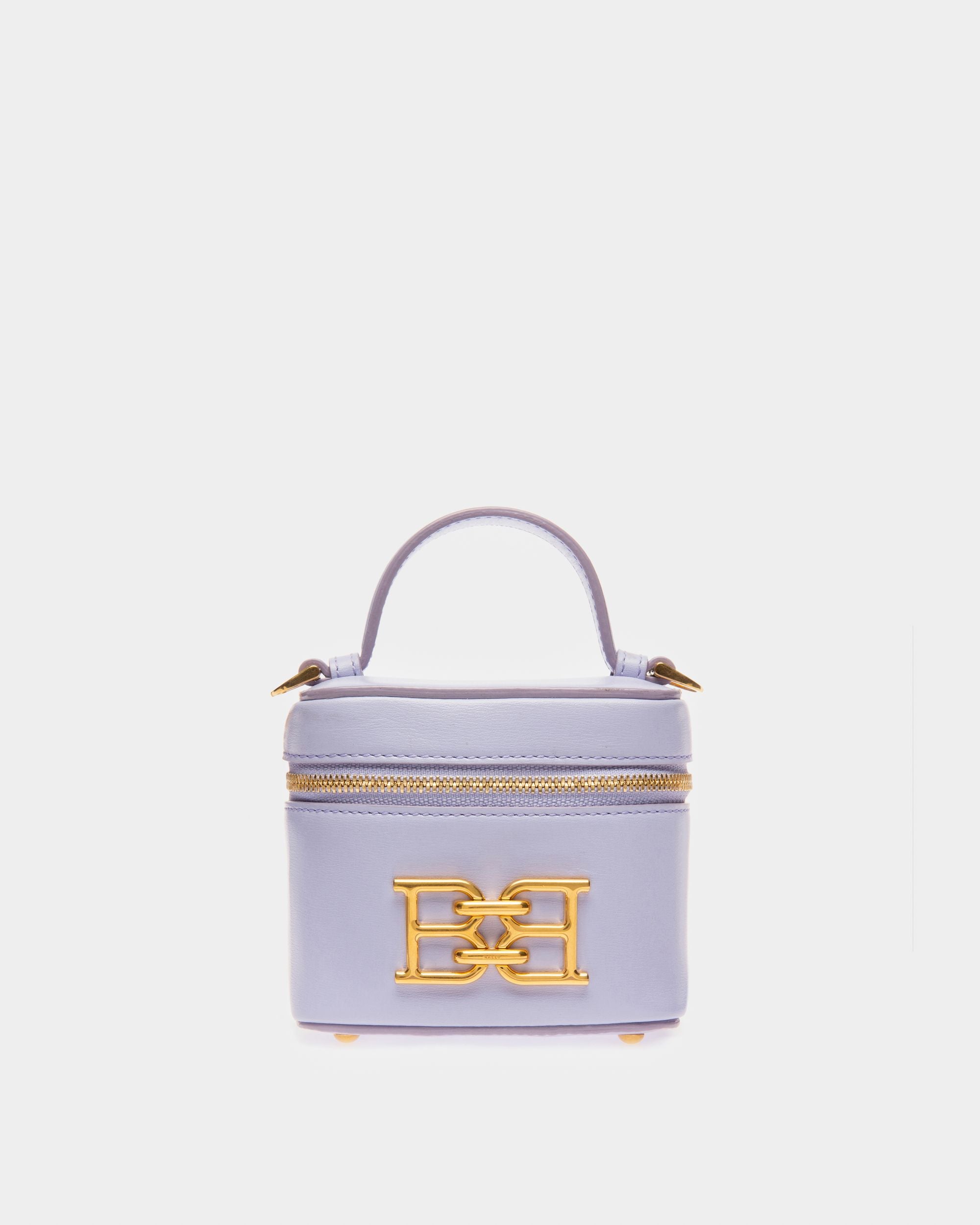 Beys Kosmetiktasche Aus Fliederfarbenem Leder - Damen - Bally - 01