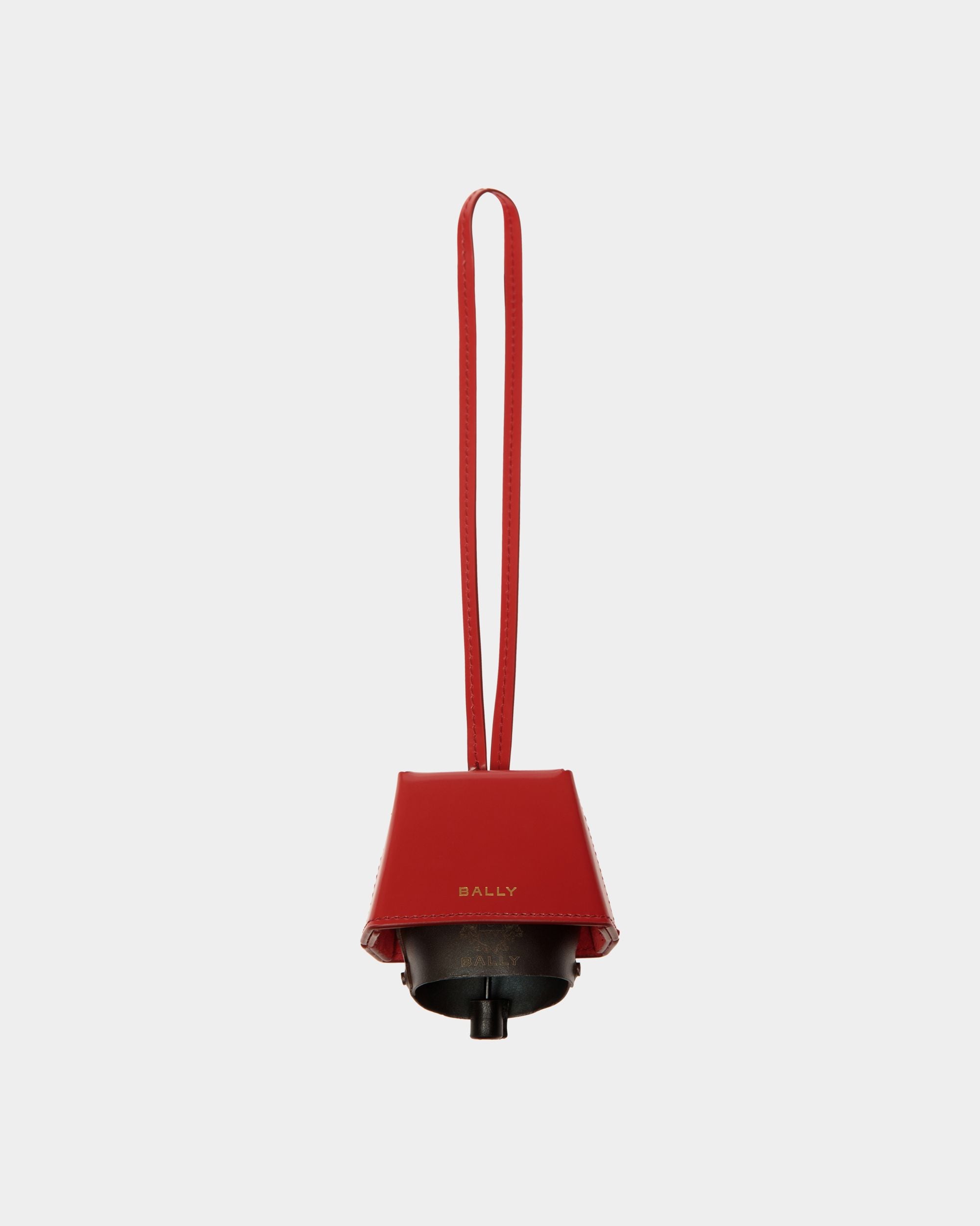 Breloque Belle En Cuir Brossé Candy Red - Femme - Bally - 01