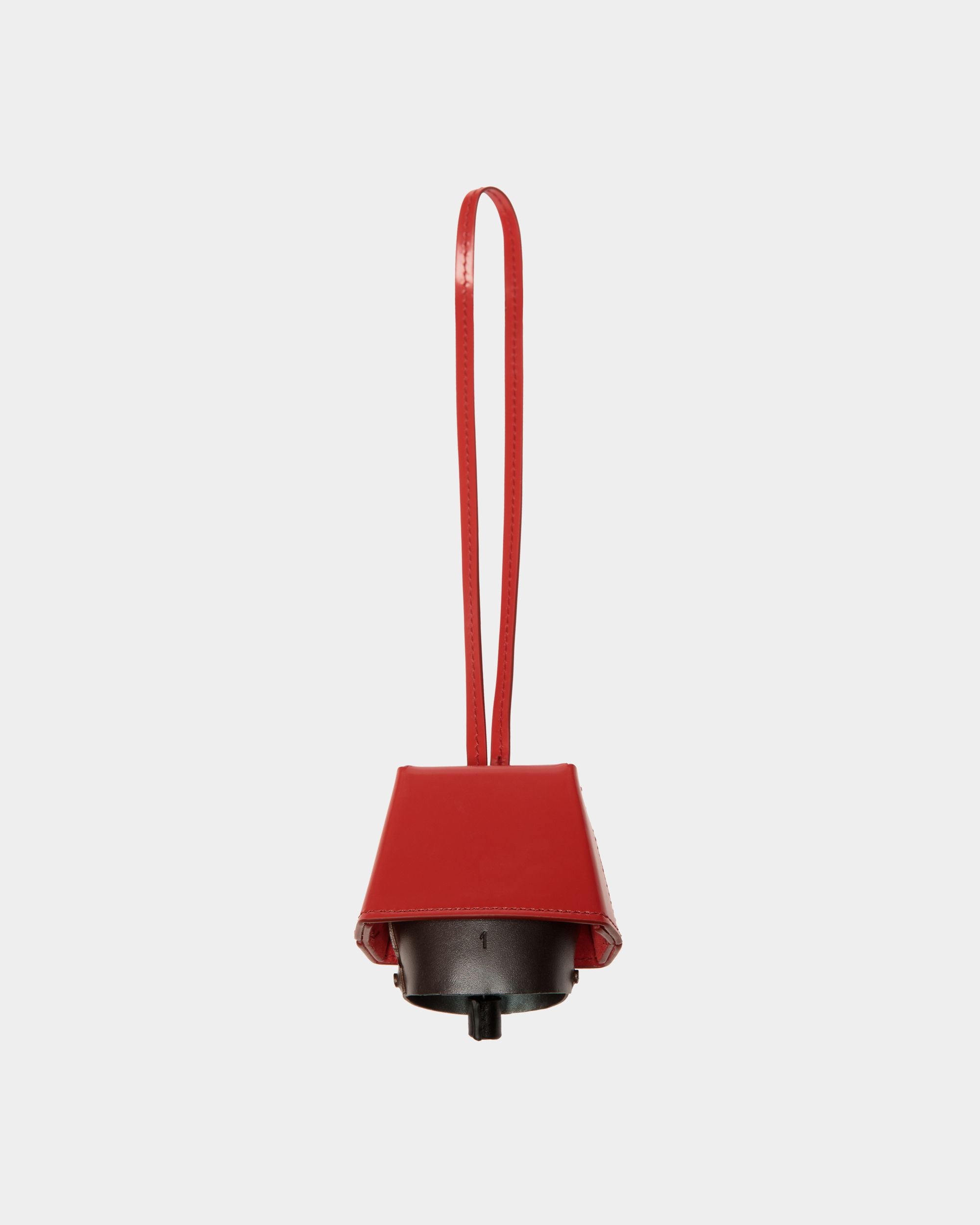 Breloque Belle En Cuir Brossé Candy Red - Femme - Bally - 02