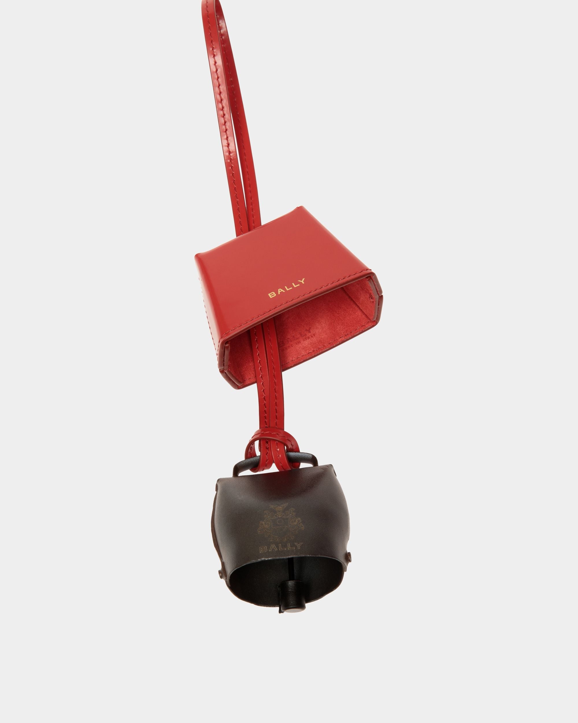 Breloque Belle En Cuir Brossé Candy Red - Femme - Bally - 03