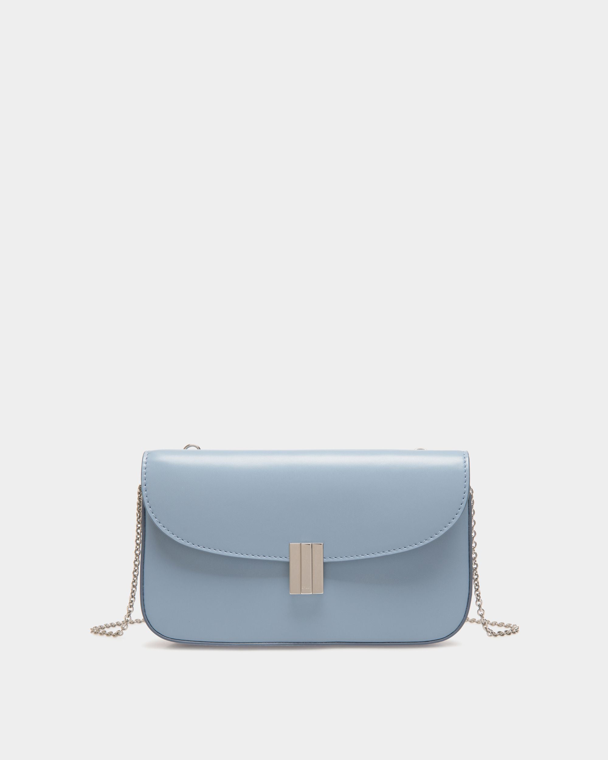 Ollam Smartphone-Tasche Aus Leder In Light Blue - Damen - Bally - 01