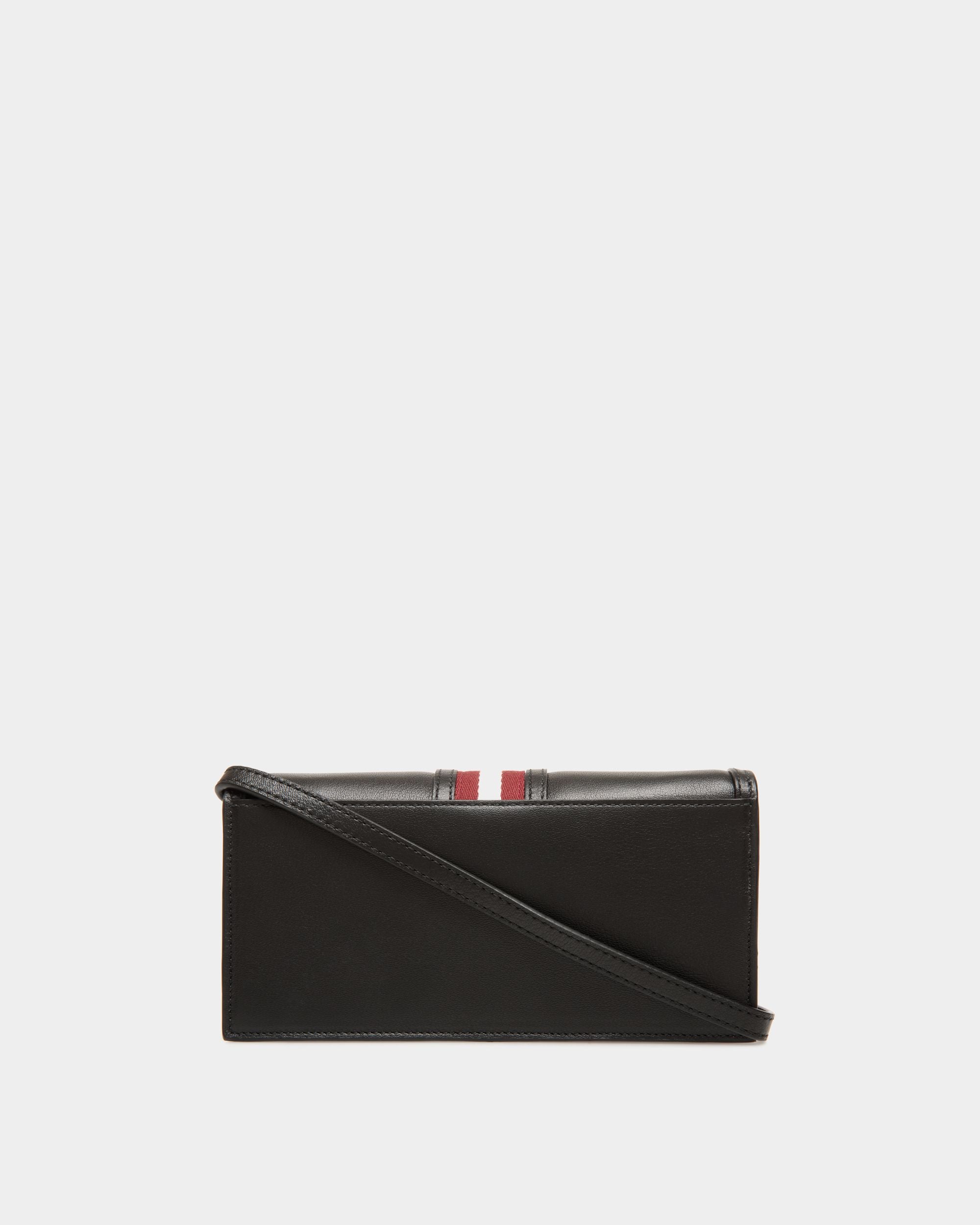 Code Smartphone-Tasche Aus Schwarzem Leder - Damen - Bally - 02