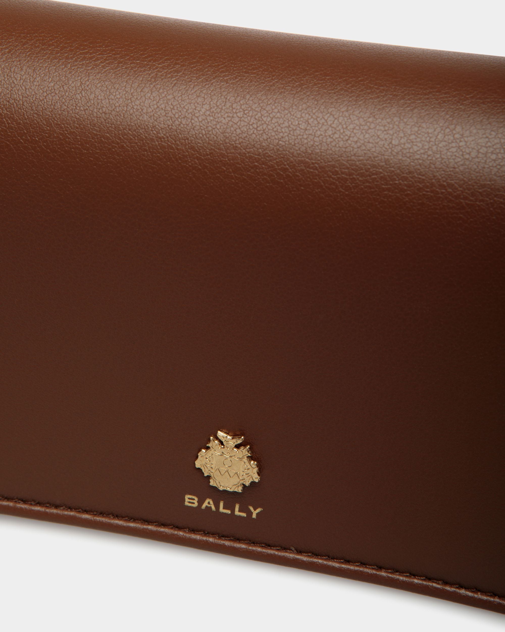 Bally Essential Smartphone-Tasche Aus Braunem Leder - Damen - Bally - 04