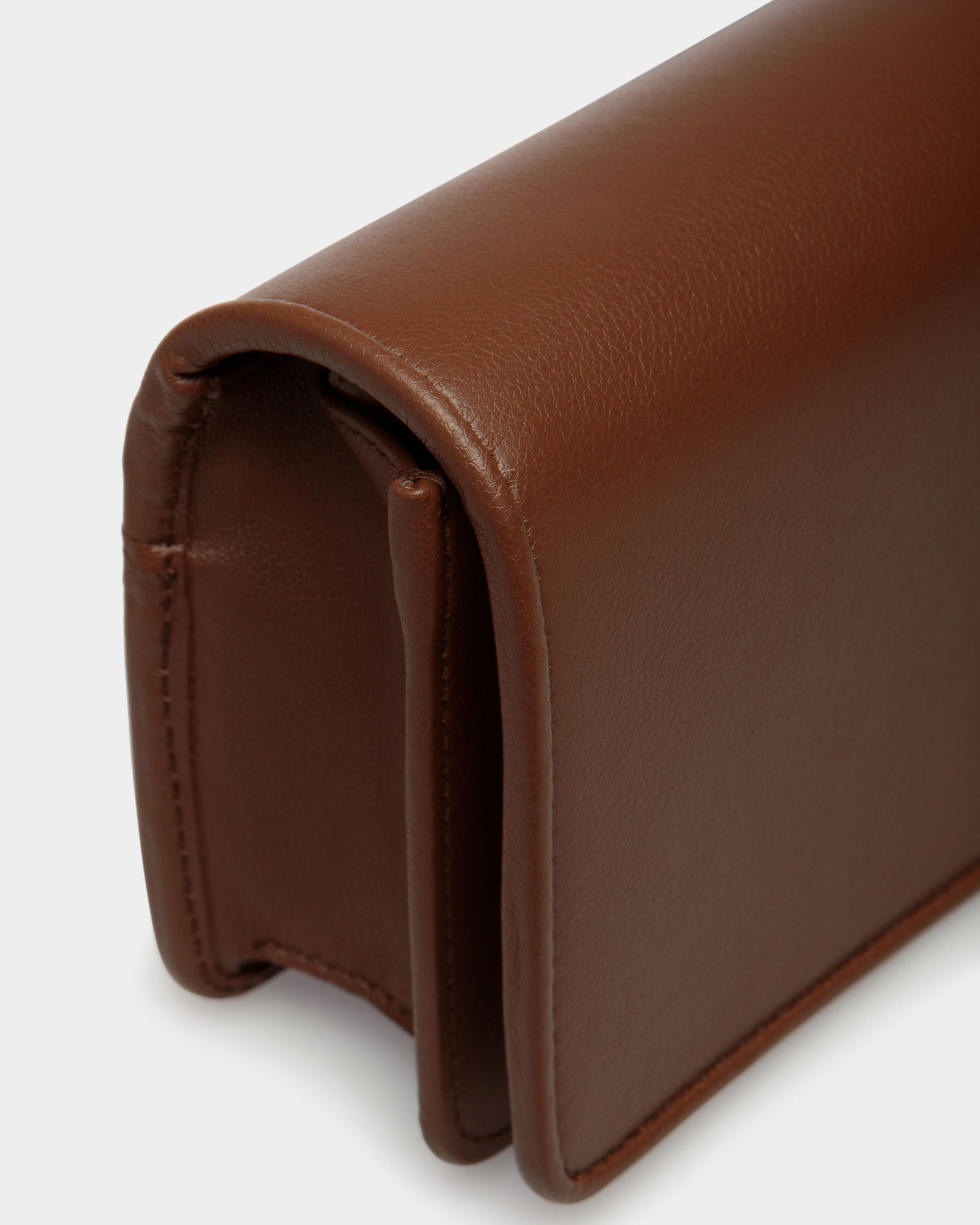 Bally Essential Smartphone-Tasche Aus Braunem Leder - Damen - Bally - 05