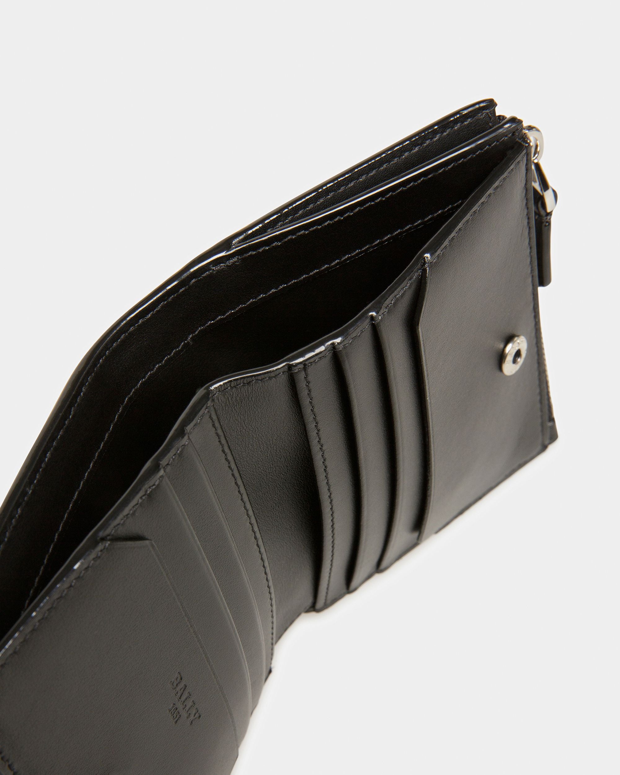 Axeel Portefeuille En Cuir Noir - Femme - Bally - 04