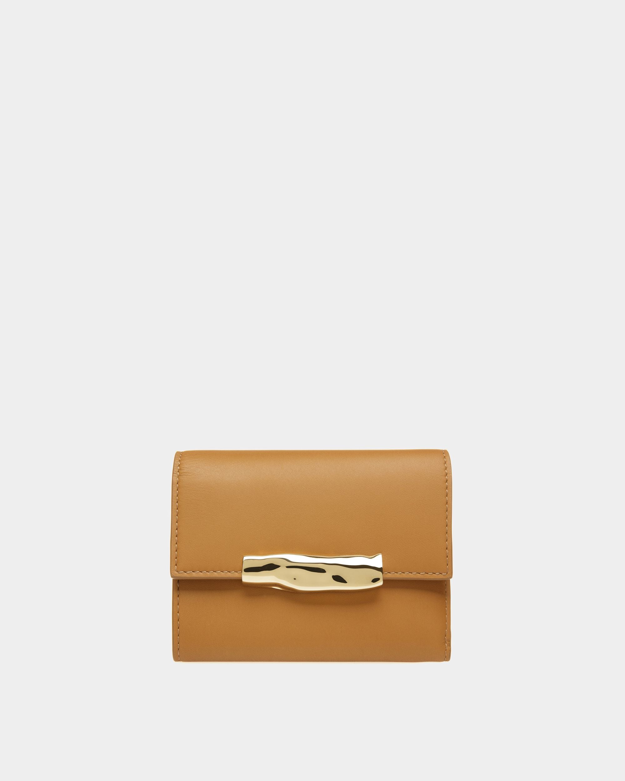 Baroque Geldbörse Aus Leder in Desert - Women's - Bally - 01