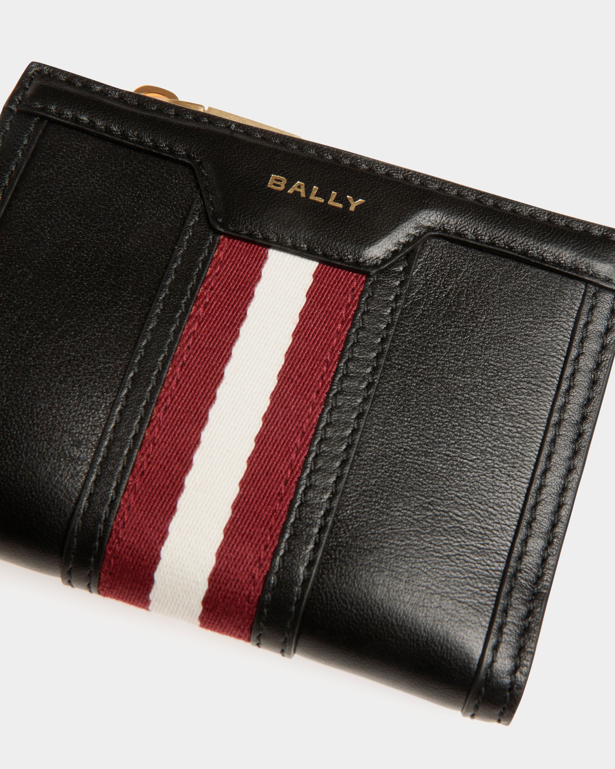 Code Geldbörse Aus Schwarzem Leder - Damen - Bally - 04