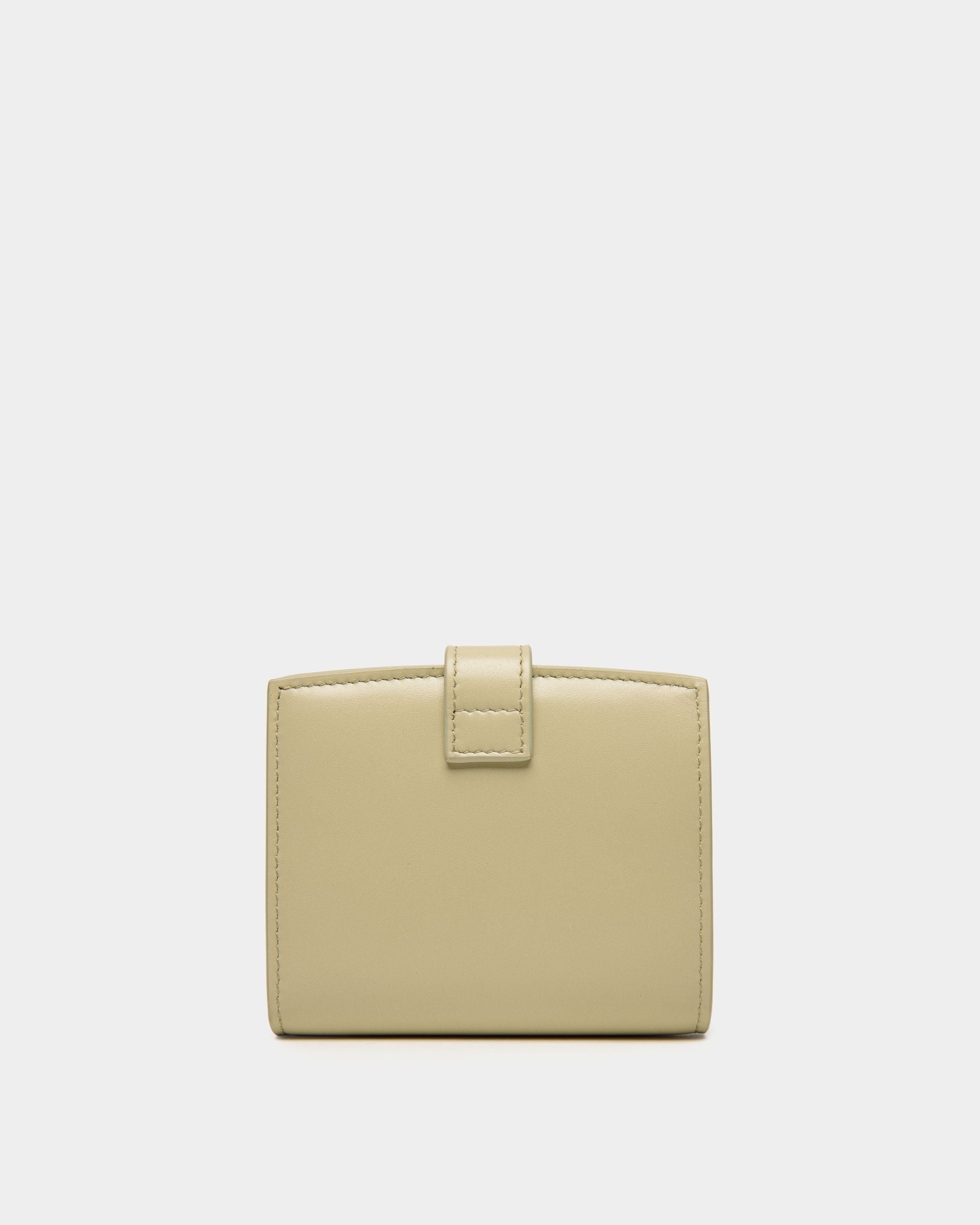 Portafoglio Ollam In Pelle Light Green - Donna - Bally - 02