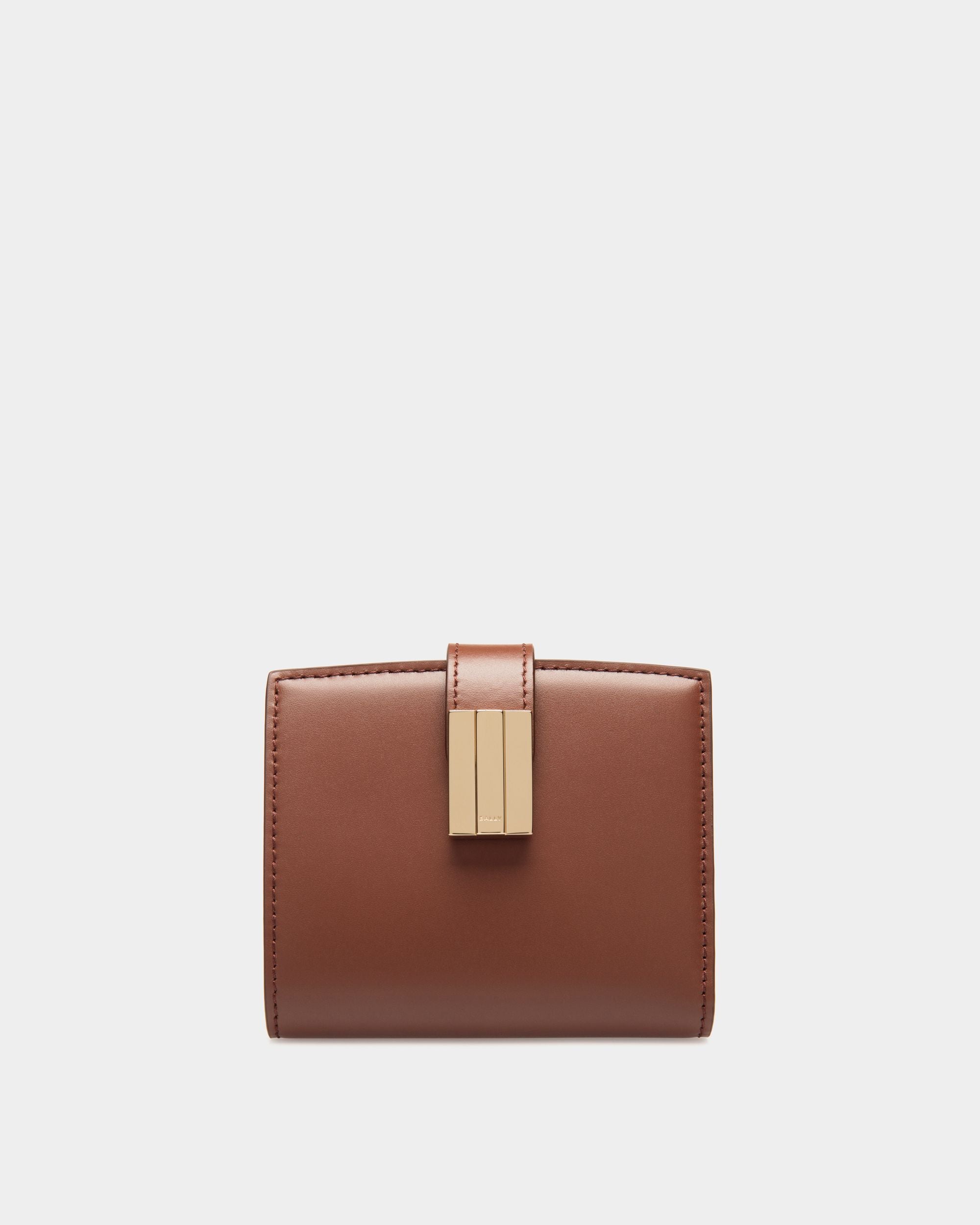 Ollam Geldbörse Aus Leder In Braun - Damen - Bally - 01