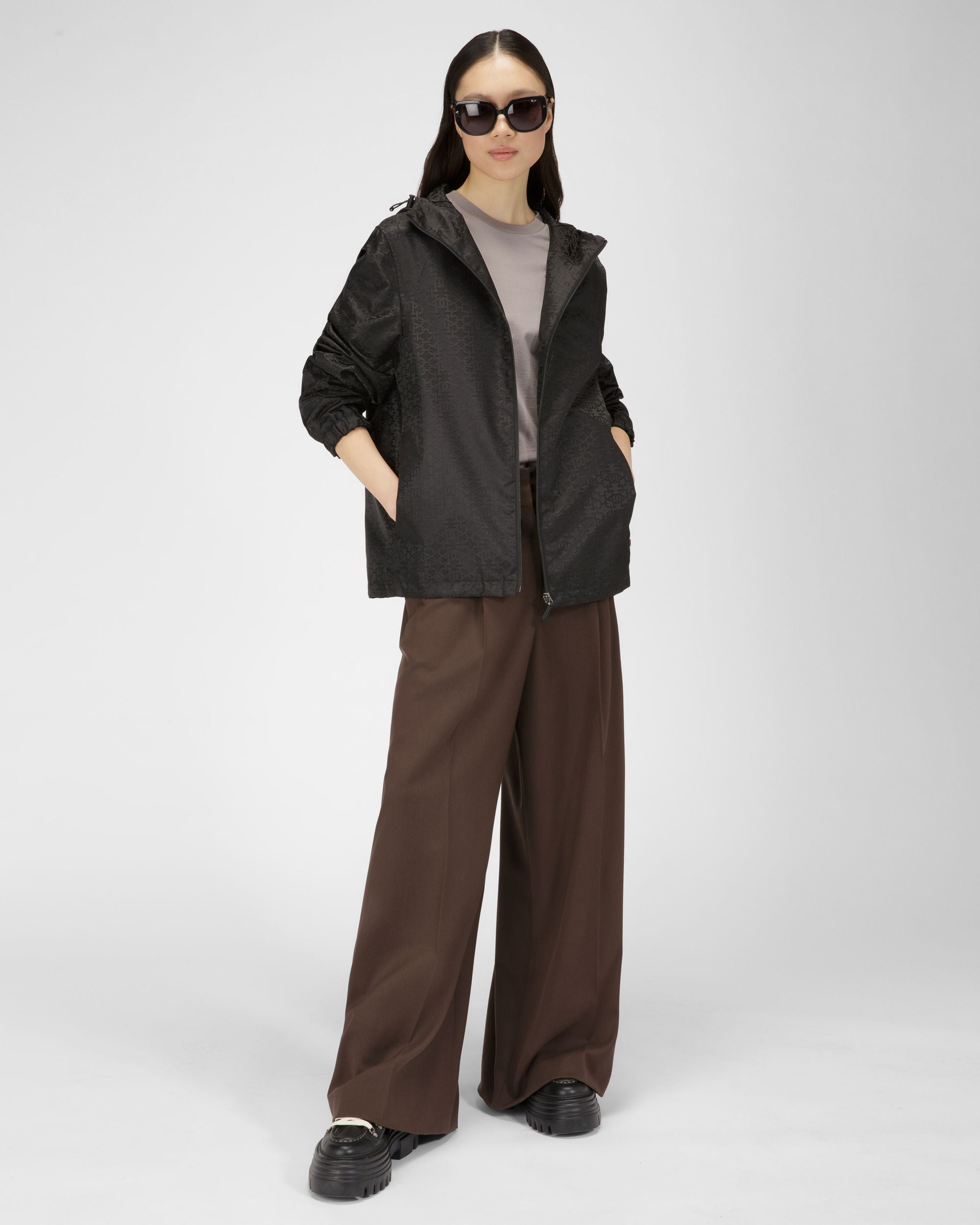 Veste En Nylon Noir - Femme - Bally - 04