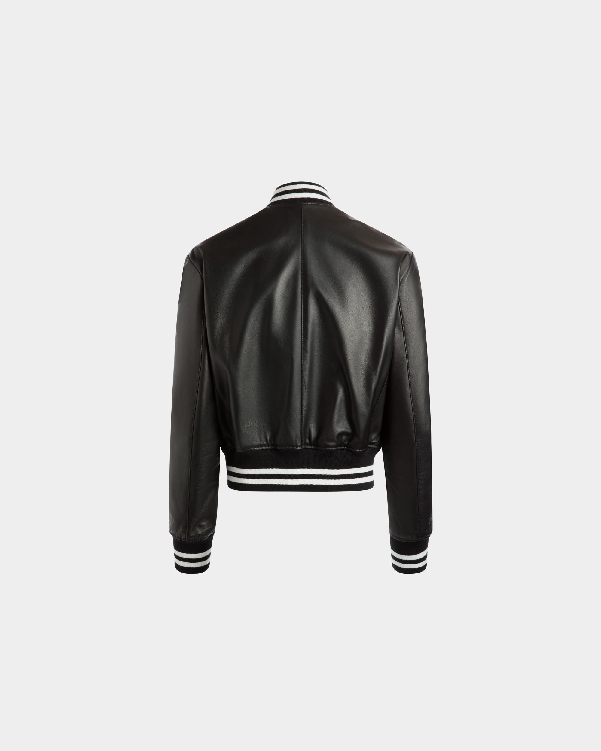 Jacket In Black Leather - Women's - Bally - 03