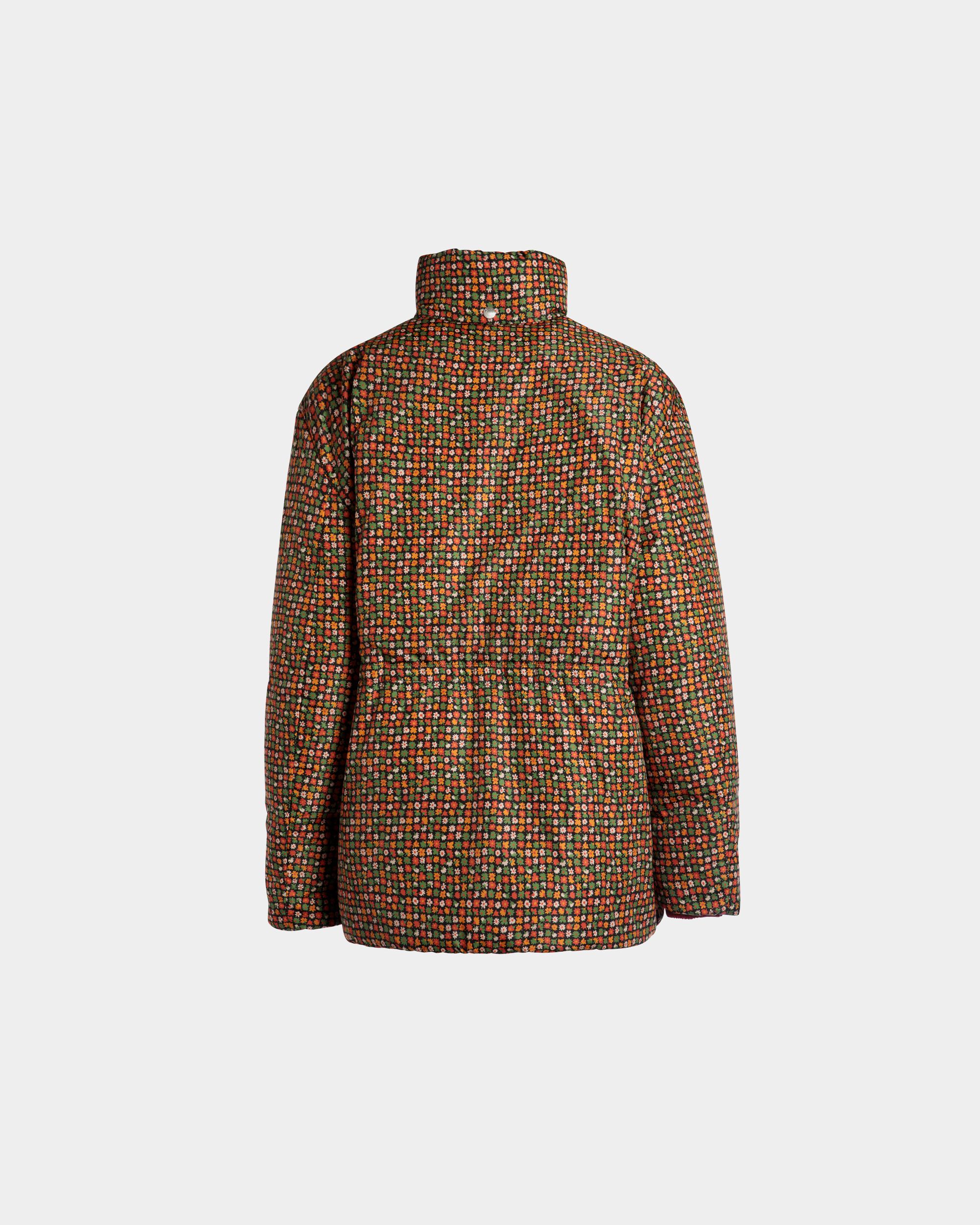 Winter Capsule Steppjacke Mit Alpenblumen Aus Mehrfarbigem, Recyceltem Nylon - Donna - Bally - 07