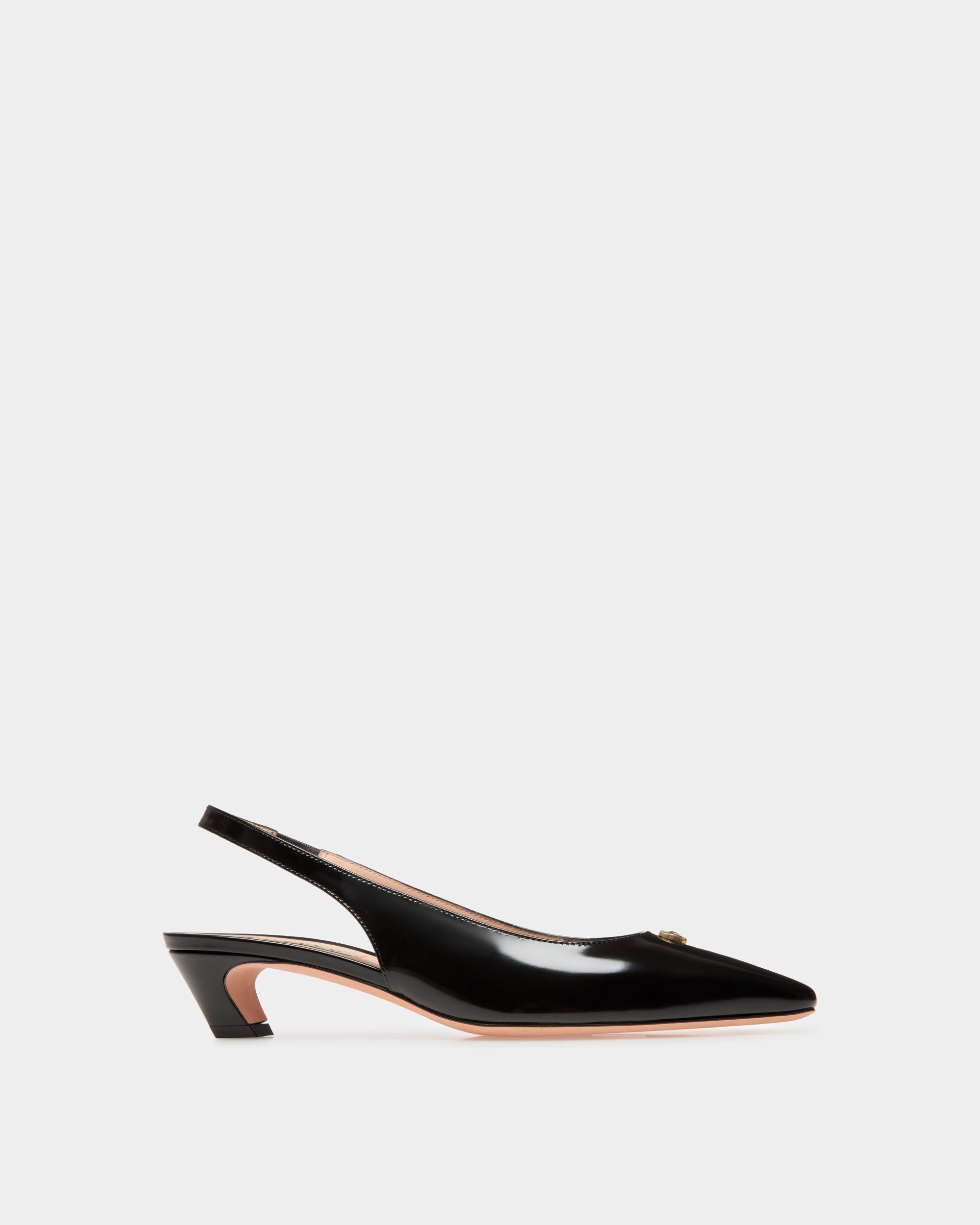 Décolleté Slingback Sylt In Pelle Nera - Donna - Bally - 01
