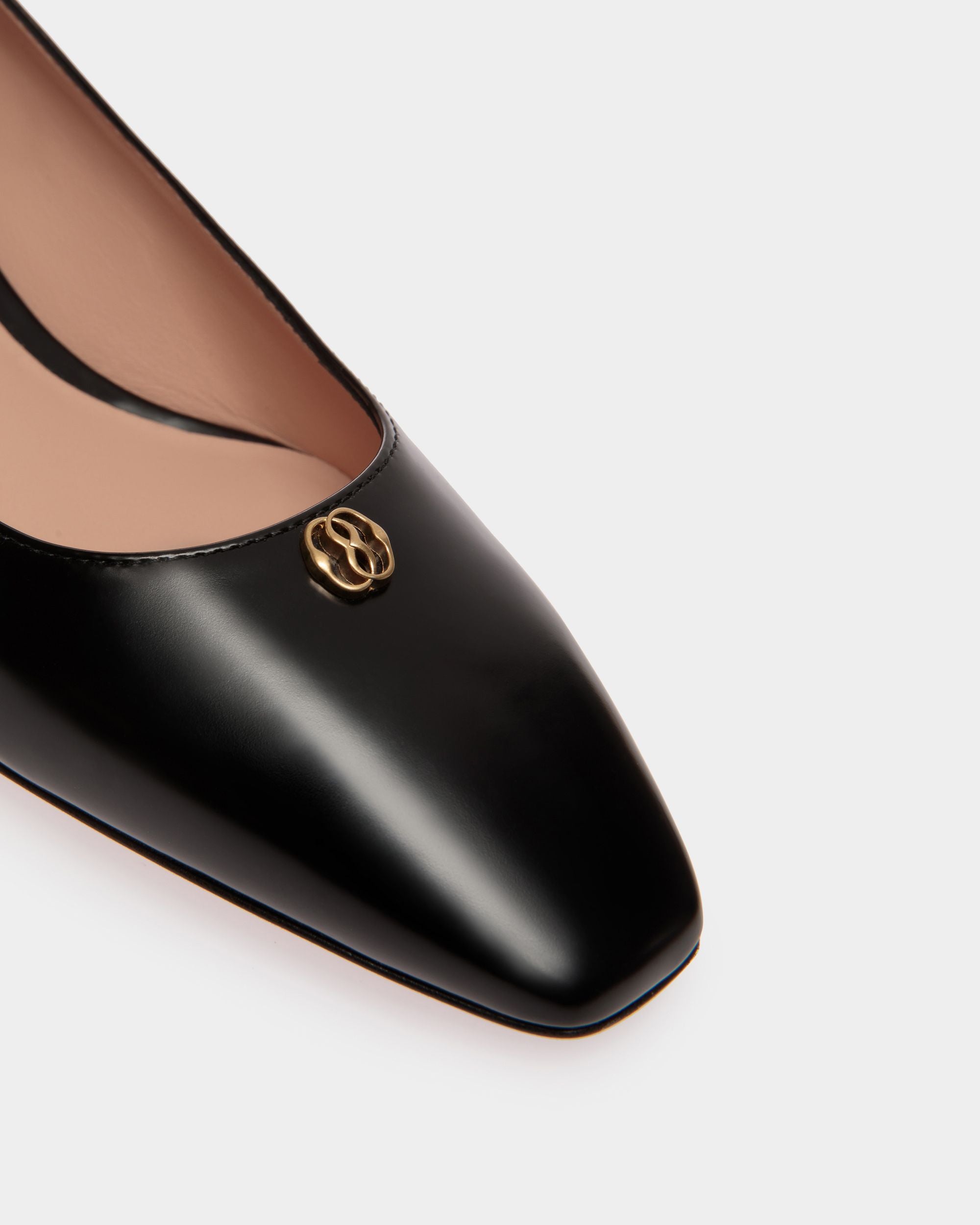 Escarpin Sylt En Cuir Noir - Femme - Bally - 04