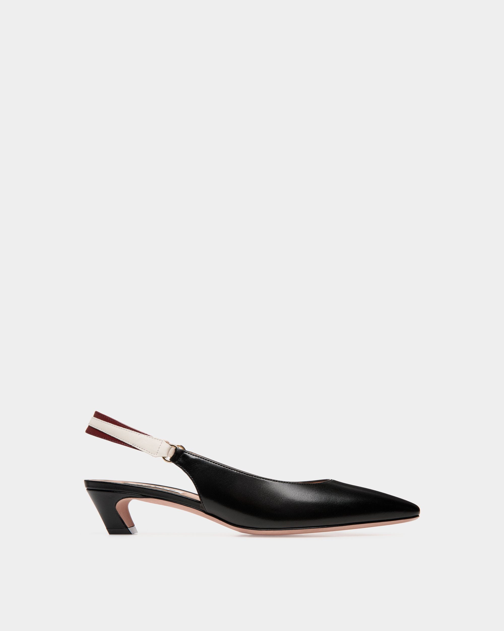 Sylt Slingpumps Aus Nappaleder In Schwarz - Damen - Bally - 01