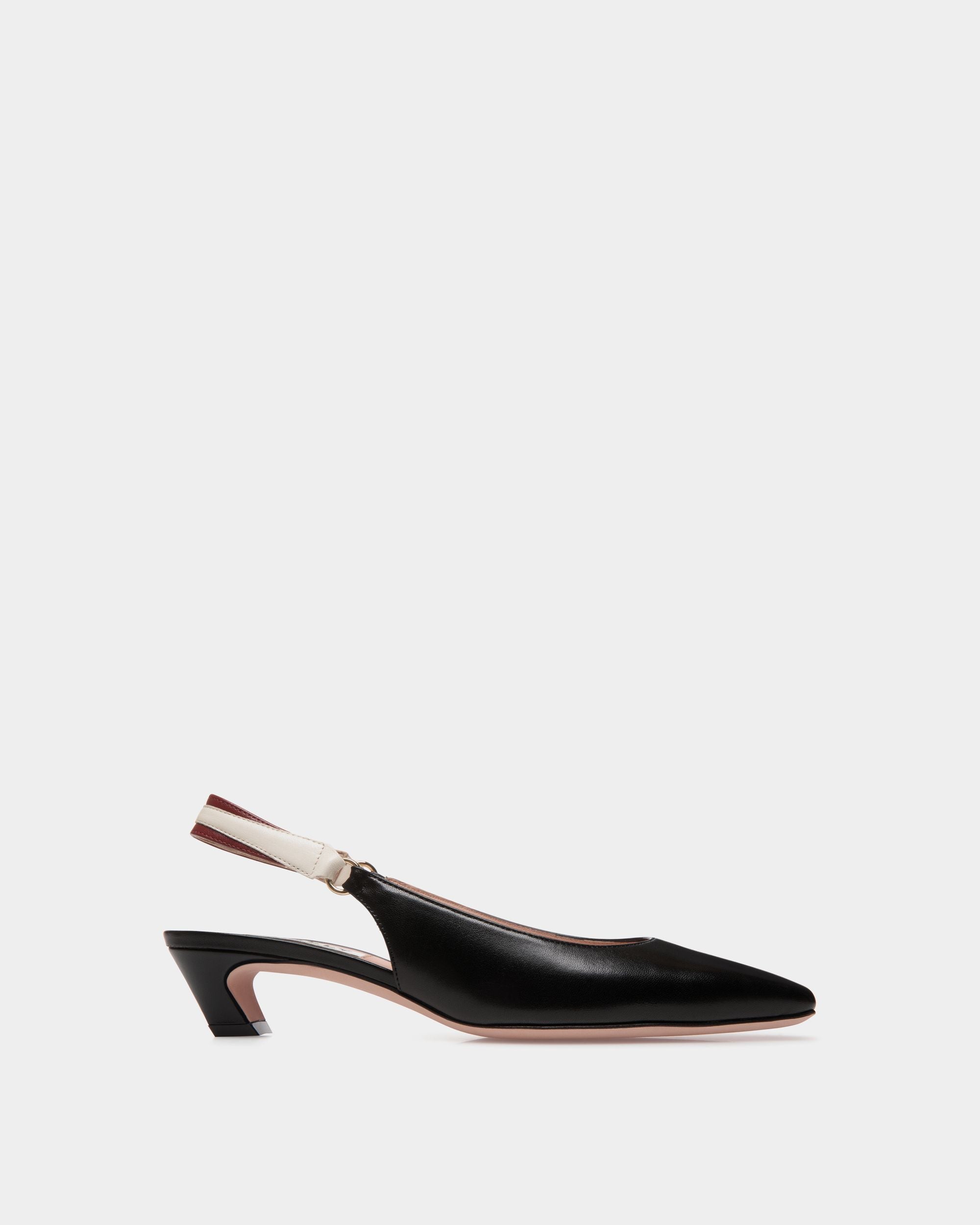 Sylt Slingpumps Aus Nappaleder In Schwarz - Damen - Bally - 01
