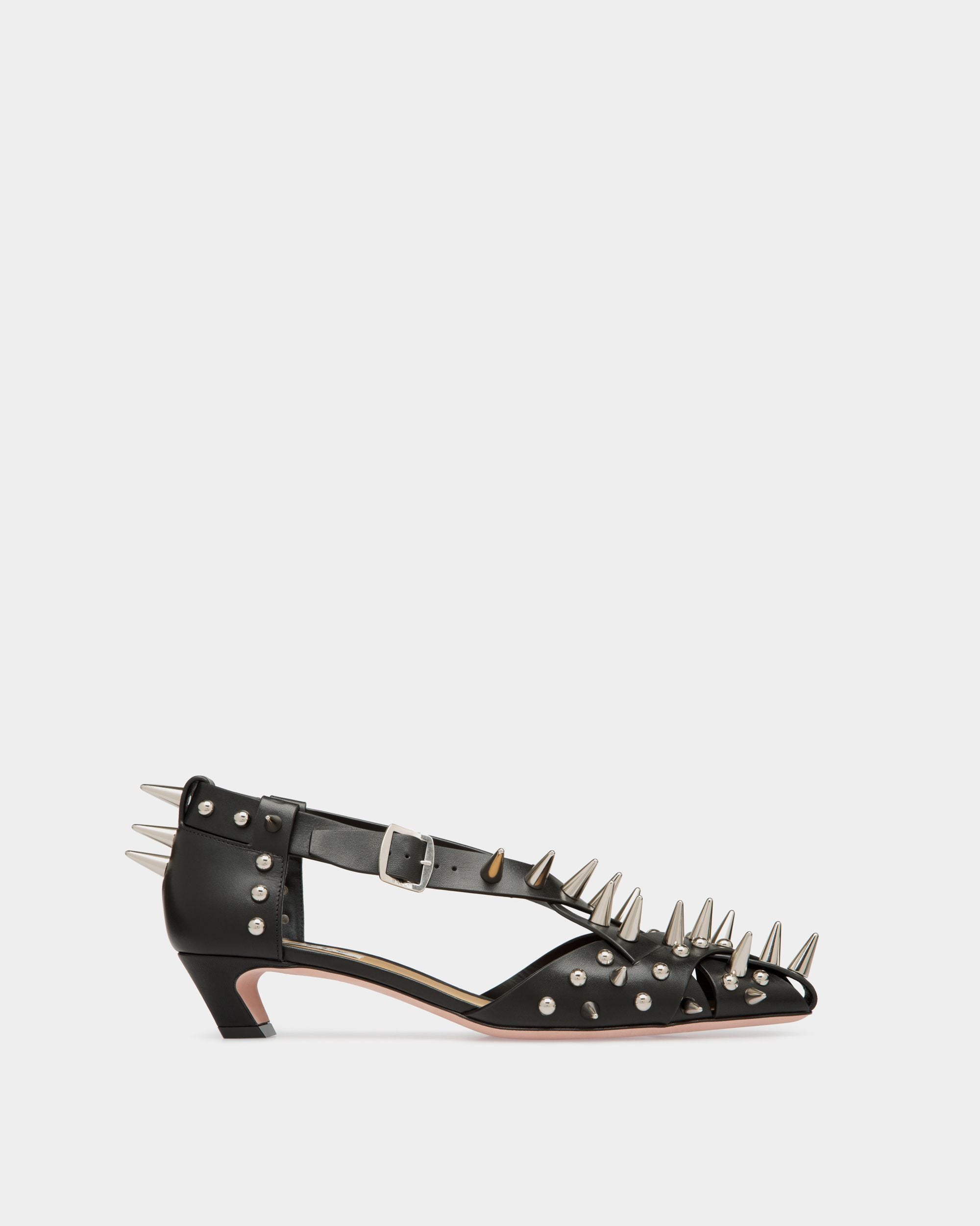 Escarpin Sylt En Cuir Noir - Femme - Bally - 01