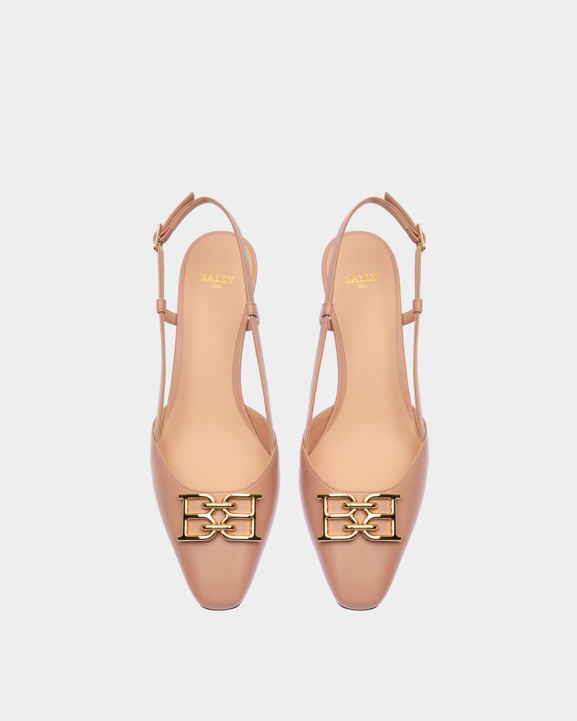 Eva Escarpins En Cuir Rose - Femme - Bally - 02