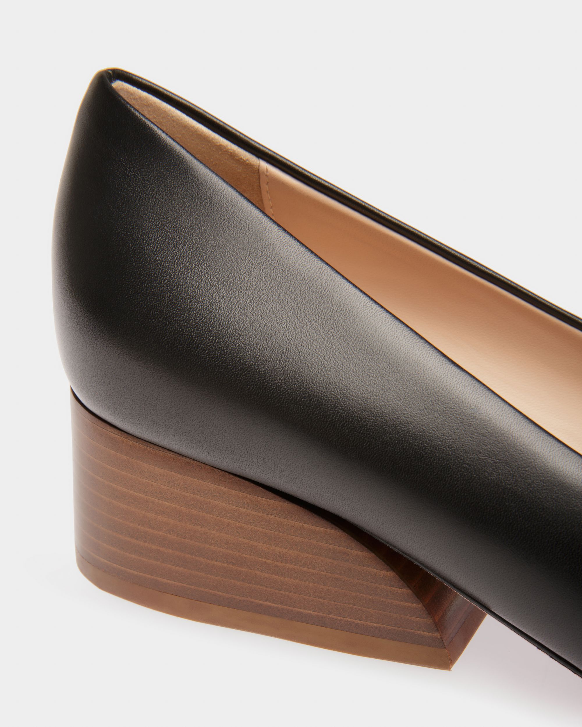 Grace Escarpins En Cuir Noir - Femme - Bally - 04