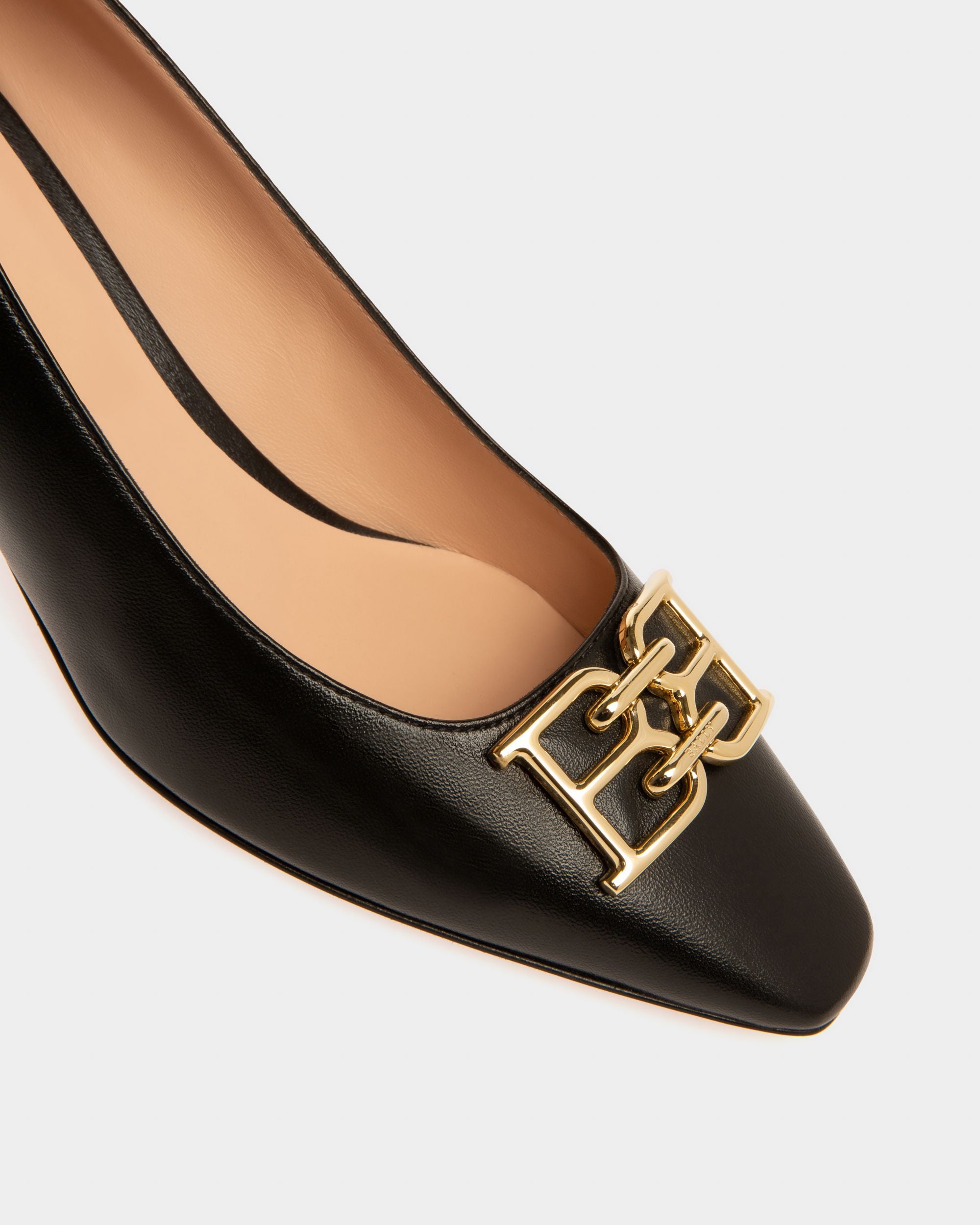 Evanca Escarpins En Cuir Noir - Femme - Bally - 05