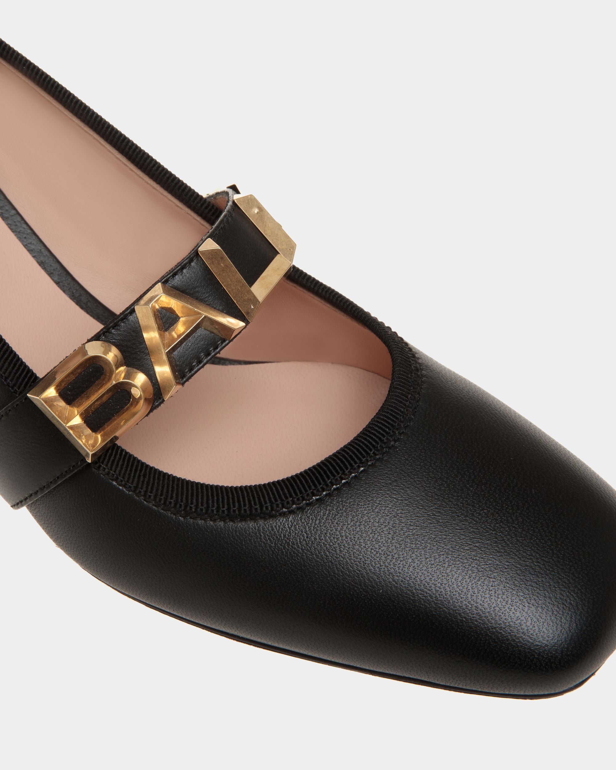 Décolleté Bally Spell In Pelle Nera - Donna - Bally - 04