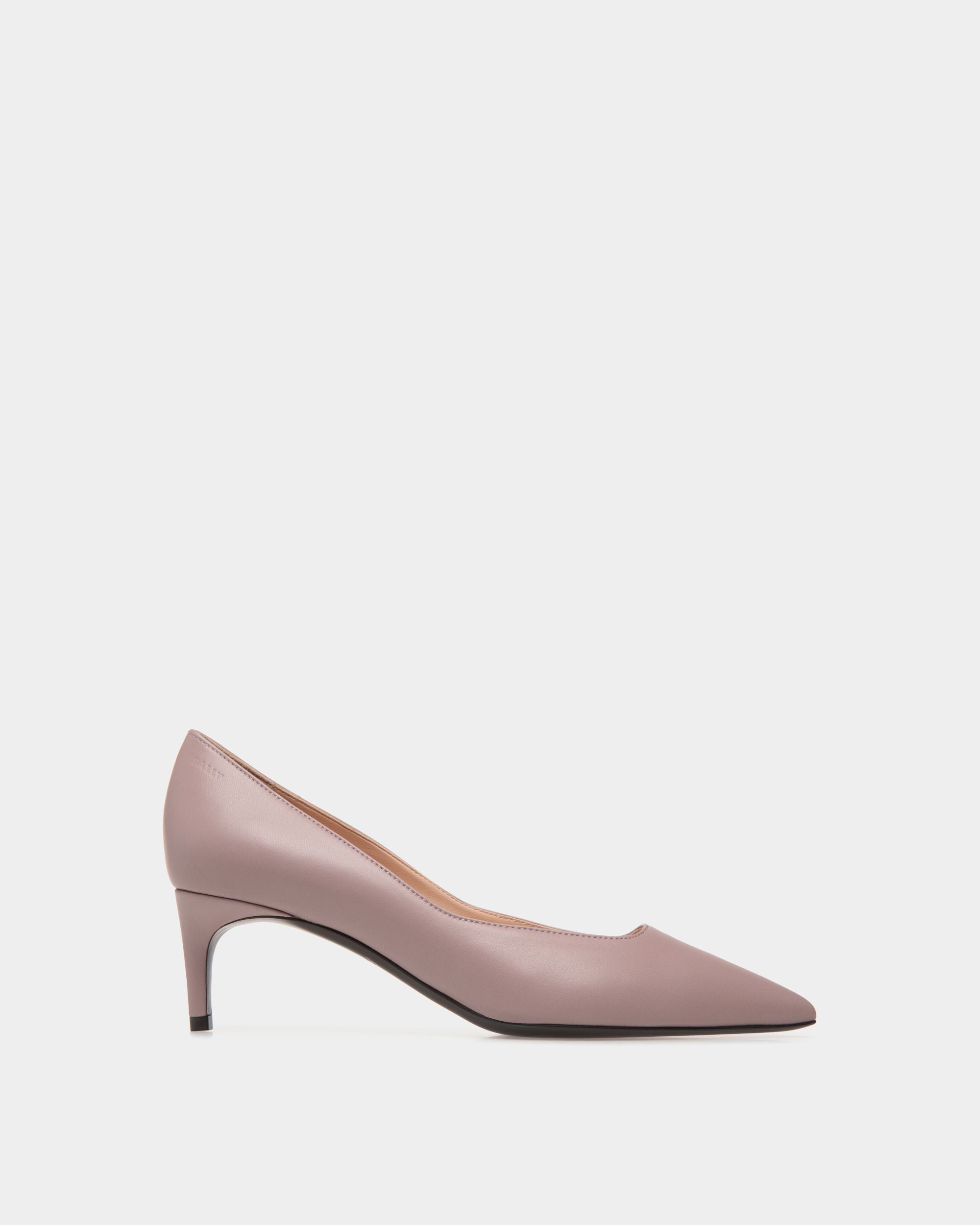 Pumps In Pink Leather - Damen - Bally - 01