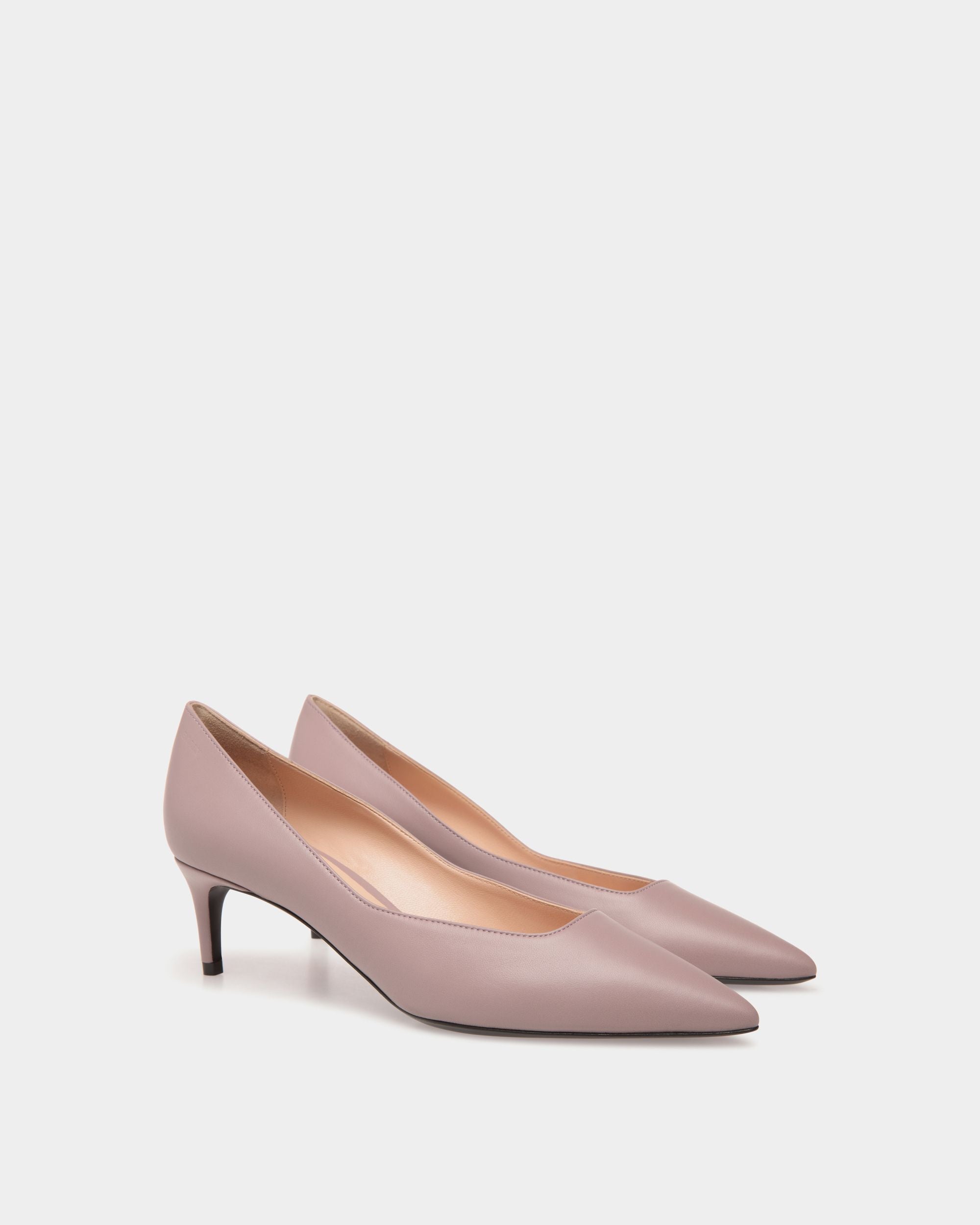 Pumps In Pink Leather - Damen - Bally - 02