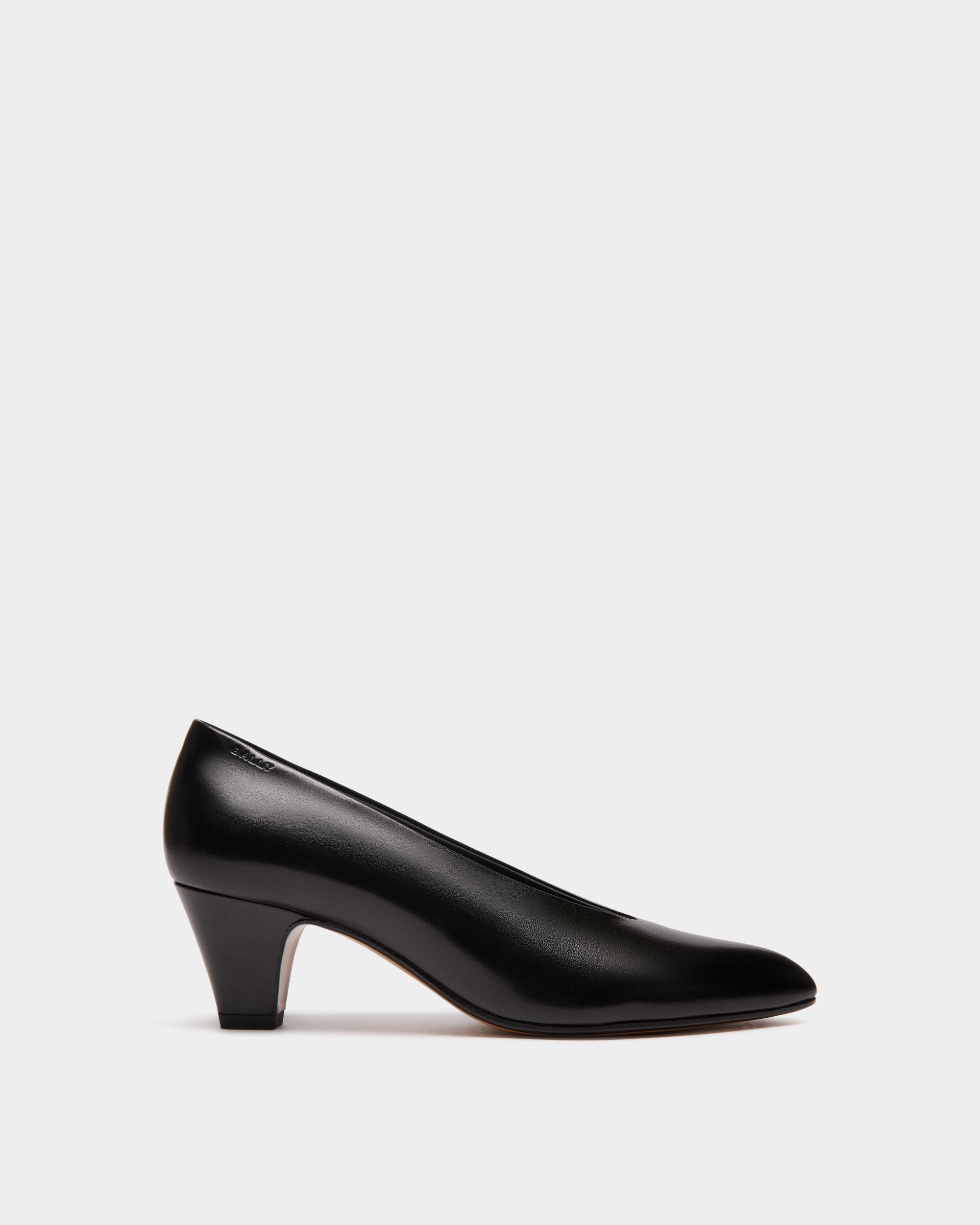 Escarpin Alva En Cuir Noir - Femme - Bally - 01