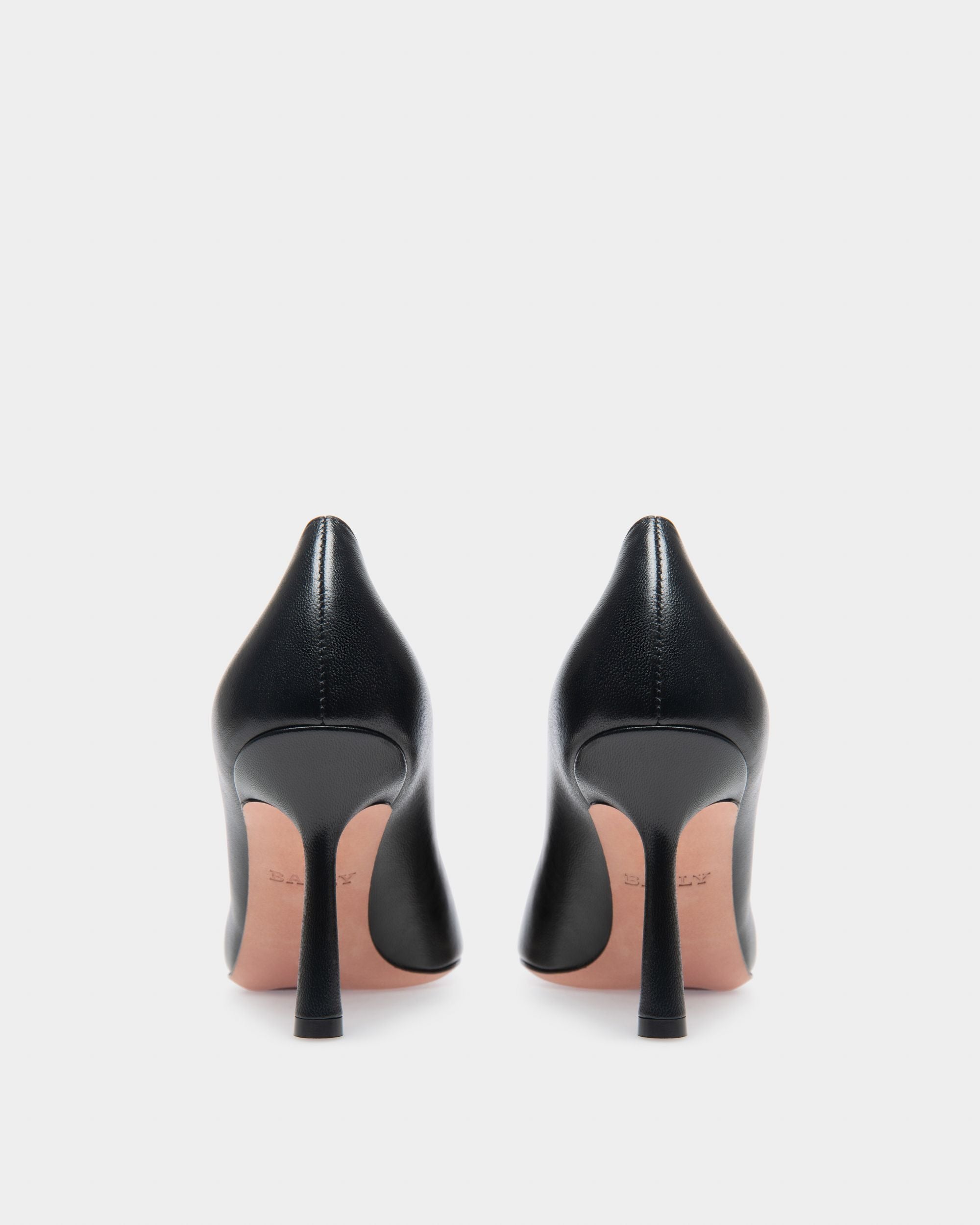 Evanca Décolleté In Pelle Nera - Donna - Bally - 04