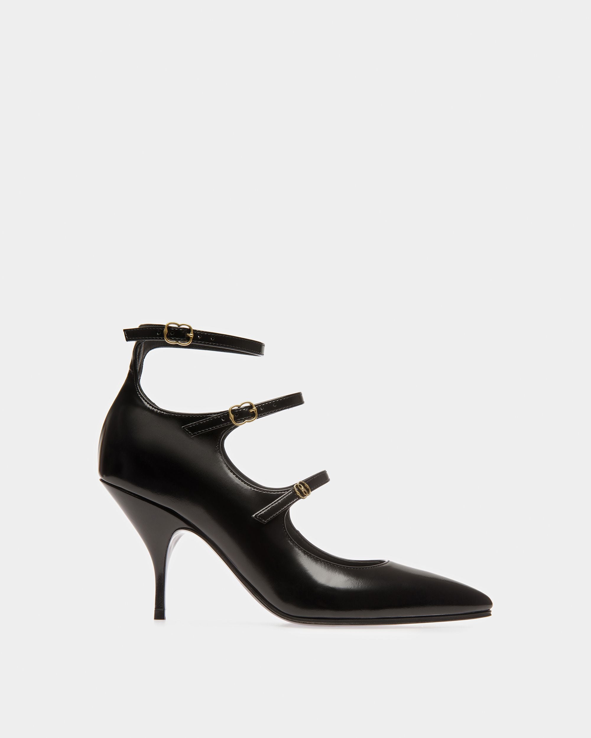 Escarpins Marilou En Cuir Noir - Femme - Bally - 01