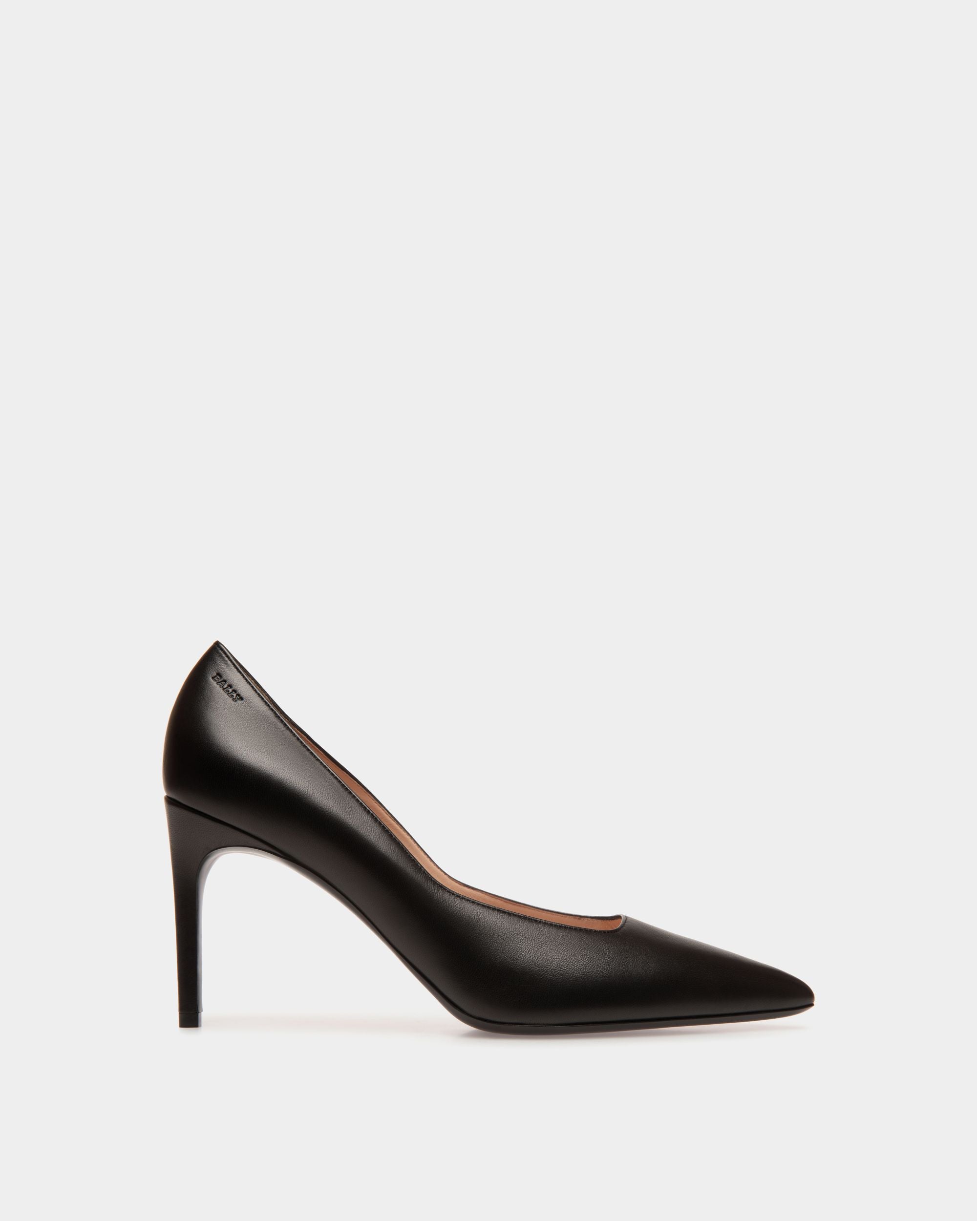 Pump In Black Lamb - Damen - Bally - 01