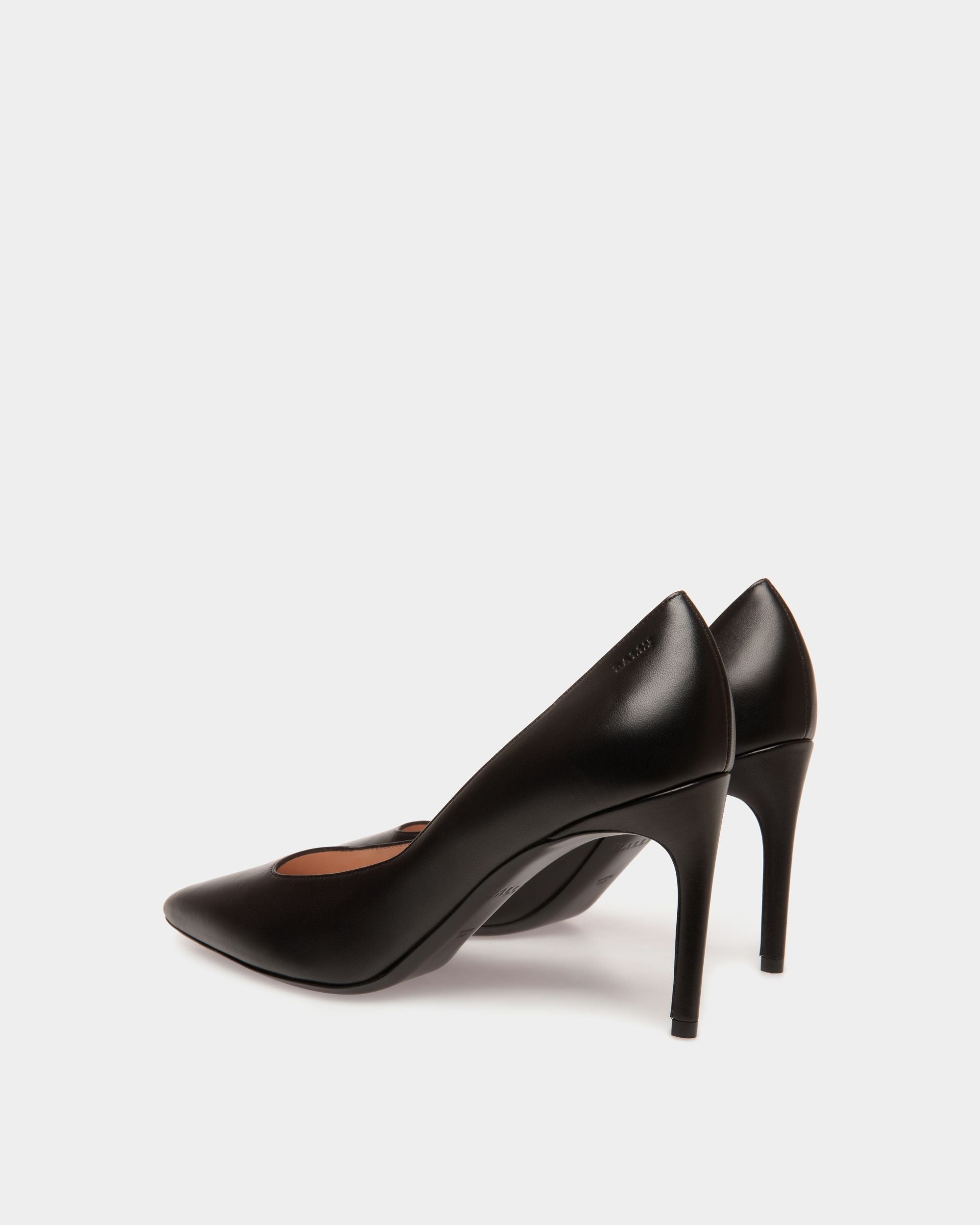 Pump In Black Lamb - Damen - Bally - 03