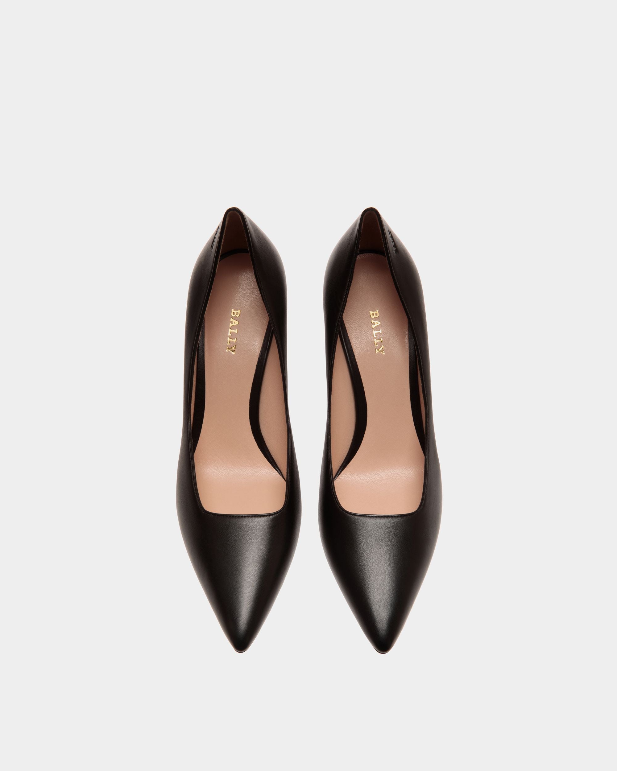 Pump In Black Lamb - Damen - Bally - 04